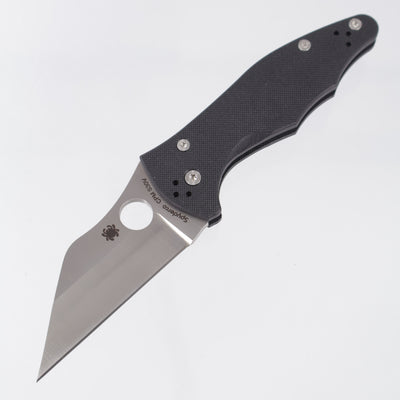 Spydero Yojimbo 2 - Black G10 - Satin S30V - C85GP2
