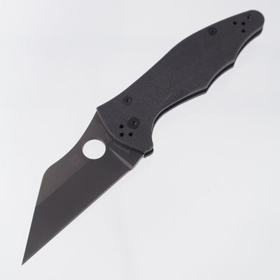 Spydero Yojimbo 2 - Black G10 - DLC S30V - C85GPBBK2