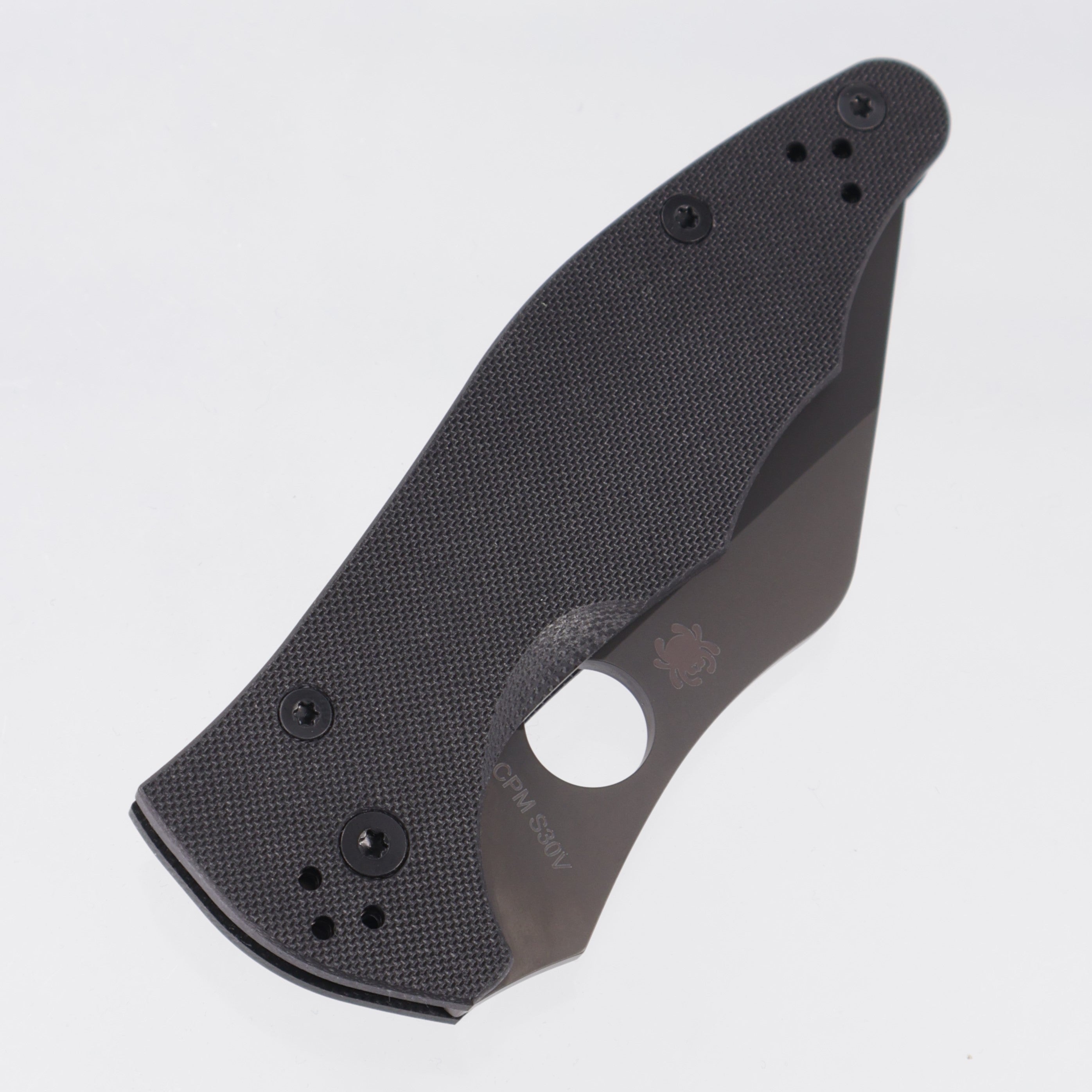 Spydero Yojimbo 2 - Black G10 - DLC S30V - C85GPBBK2