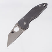 Spyderco MicroJimbo Sprint Run - Peel Ply Carbon Fiber - Satin S90V - C264CFP