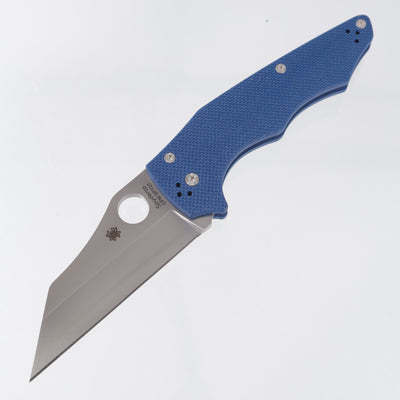 Spyderco YoJumbo - Cobalt Blue G10 - Satin SPY 27 - C253GPCBL