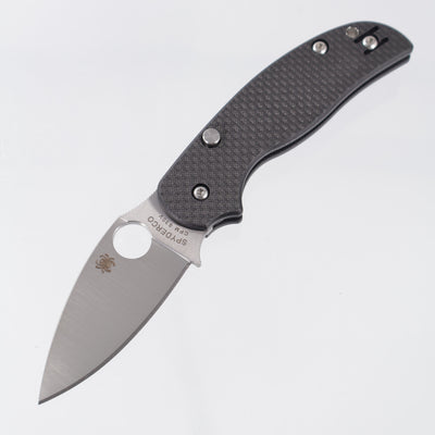 Spyderco Sage 6 - Carbon Fiber / G10 Laminate - Satin S30V - C123CFBCLP