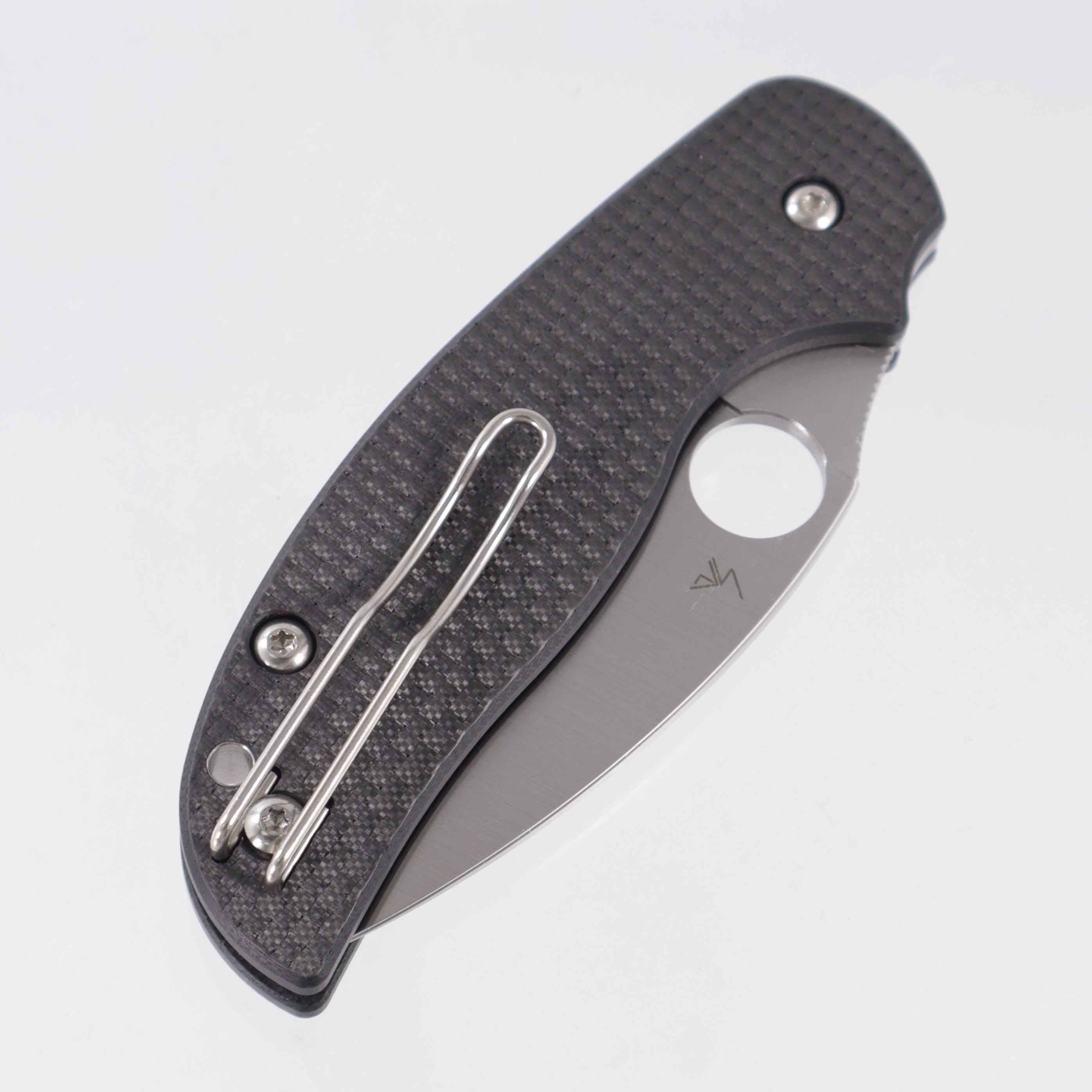 Spyderco Sage 6 - Carbon Fiber / G10 Laminate - Satin S30V - C123CFBCLP