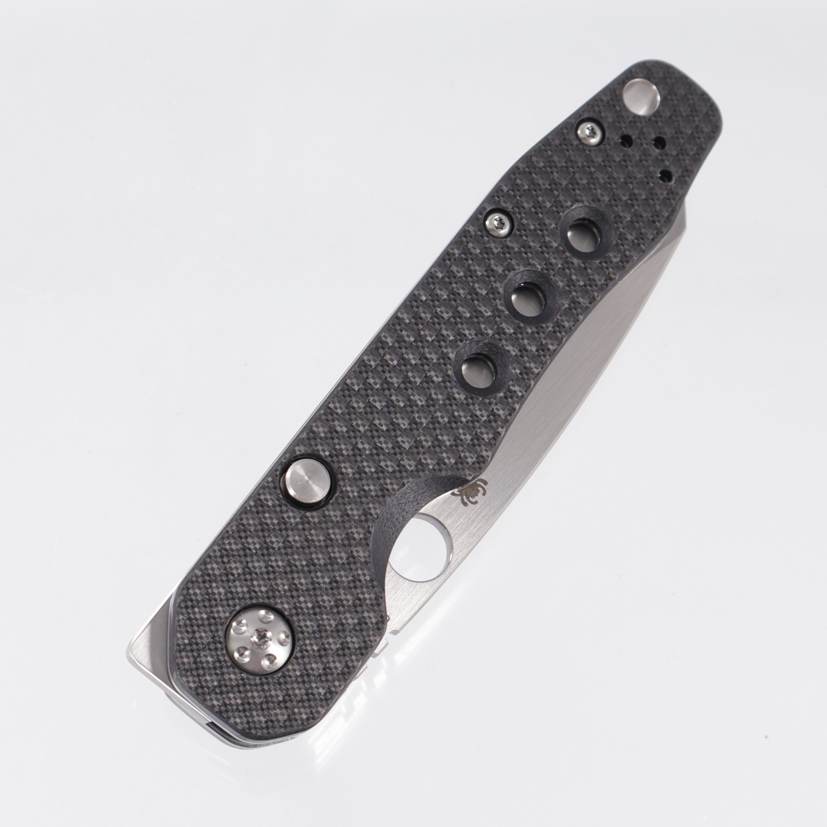 Spyderco Smock - Carbon Fiber / G10 Laminate - Satin S30V - C240CFP
