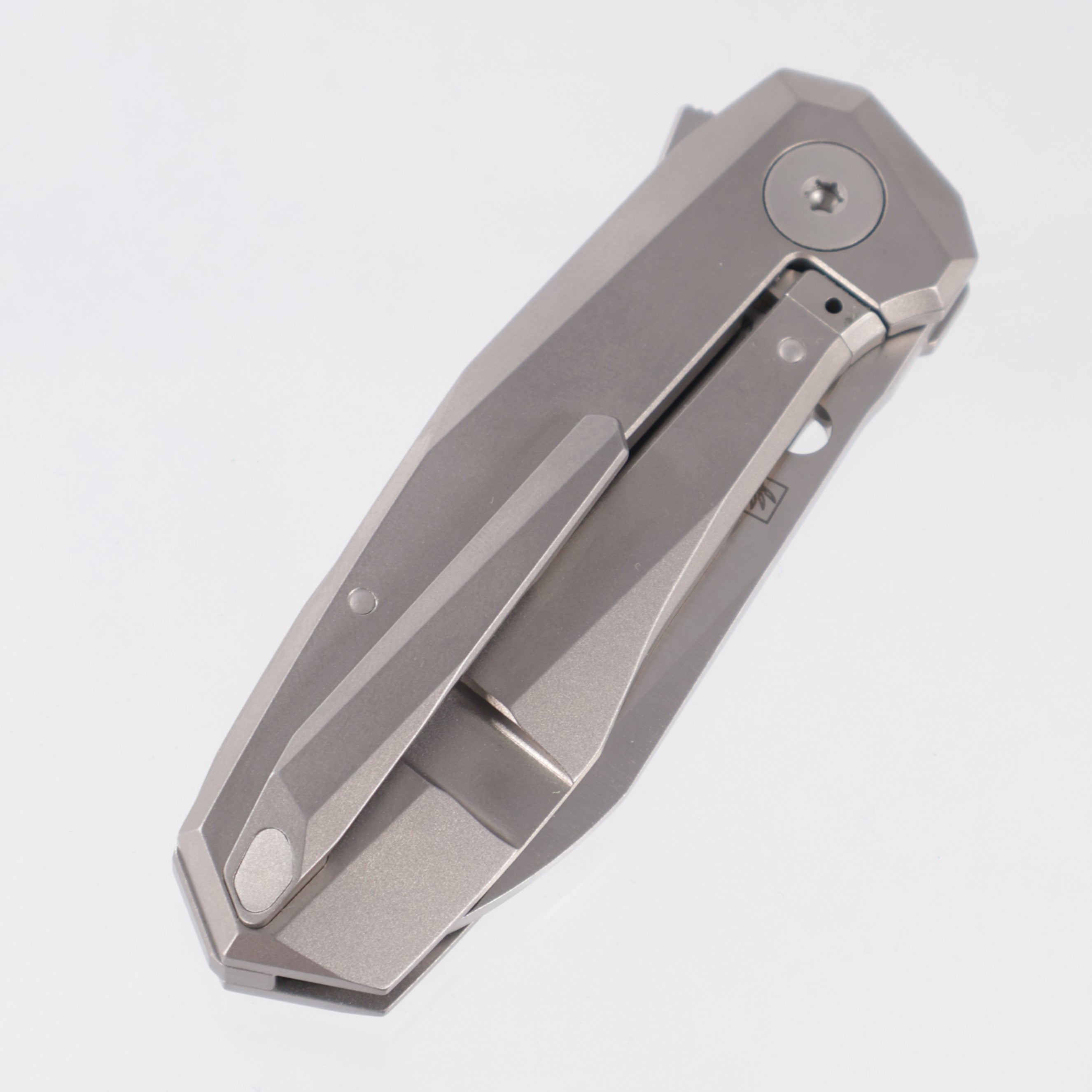 Spyderco Techno 3 - Beadblast Titanium - Satin CTS-XHP - C158TIP3