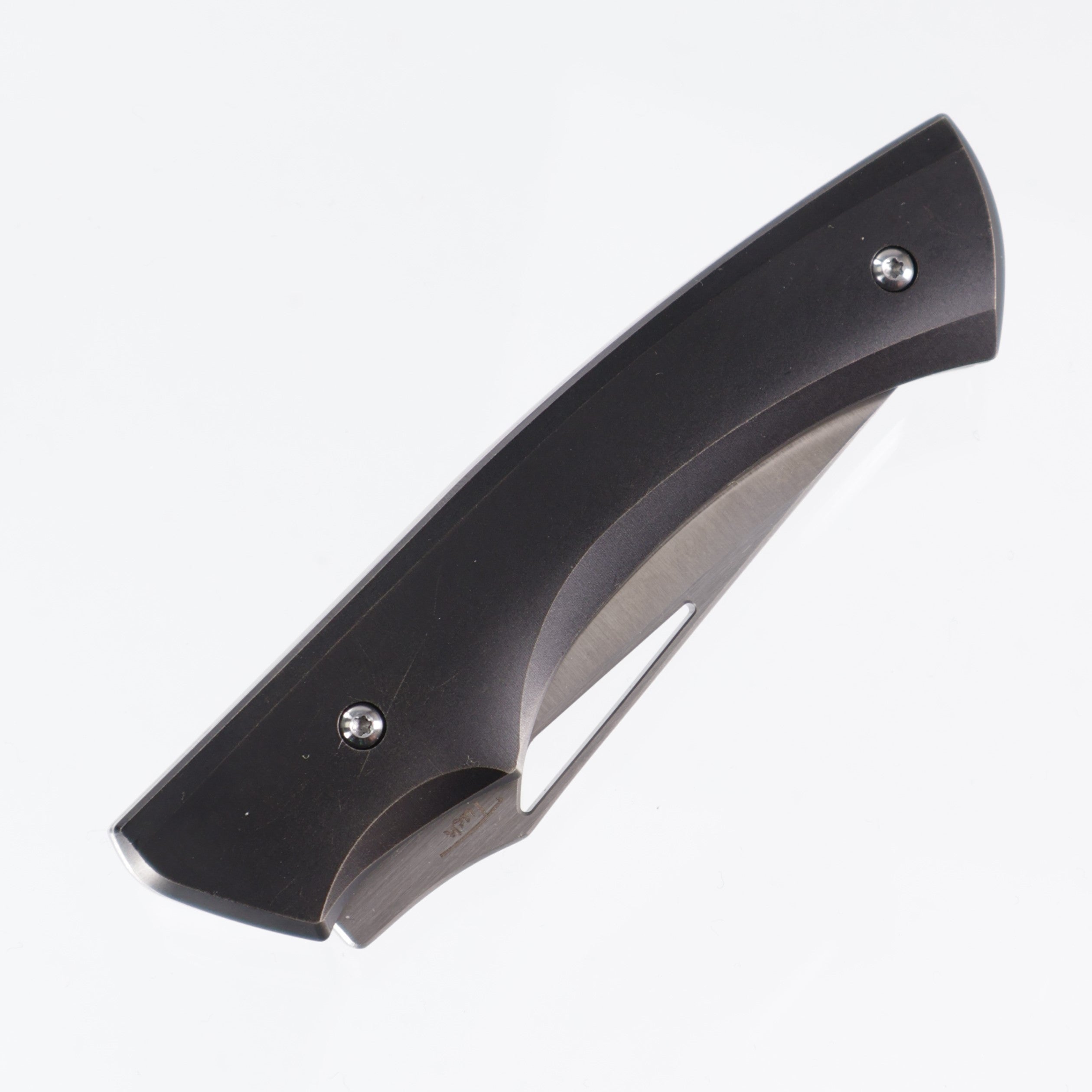 Tuch Knives - Klick D/A - Black Ti Anodization