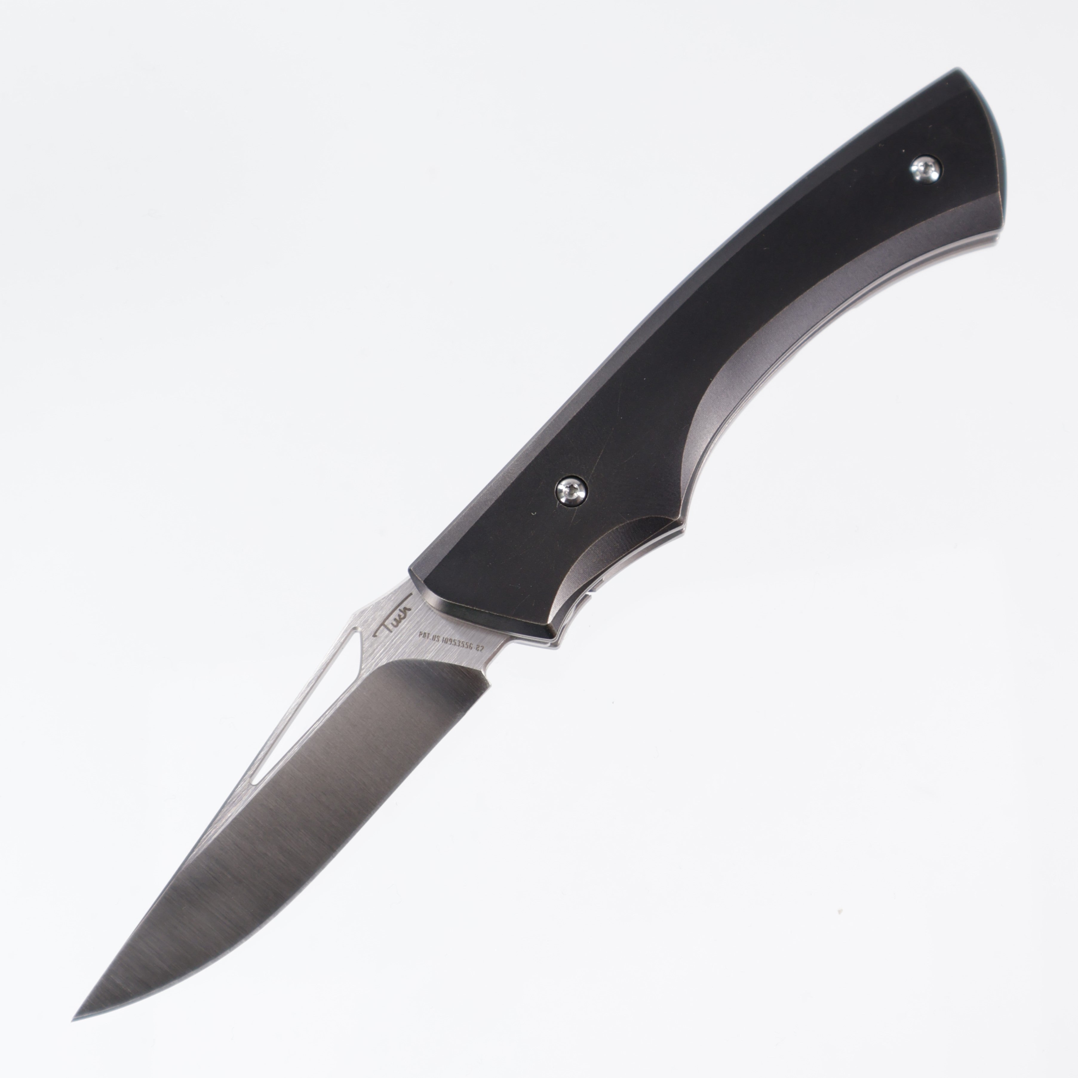 Tuch Knives - Klick D/A - Black Ti Anodization
