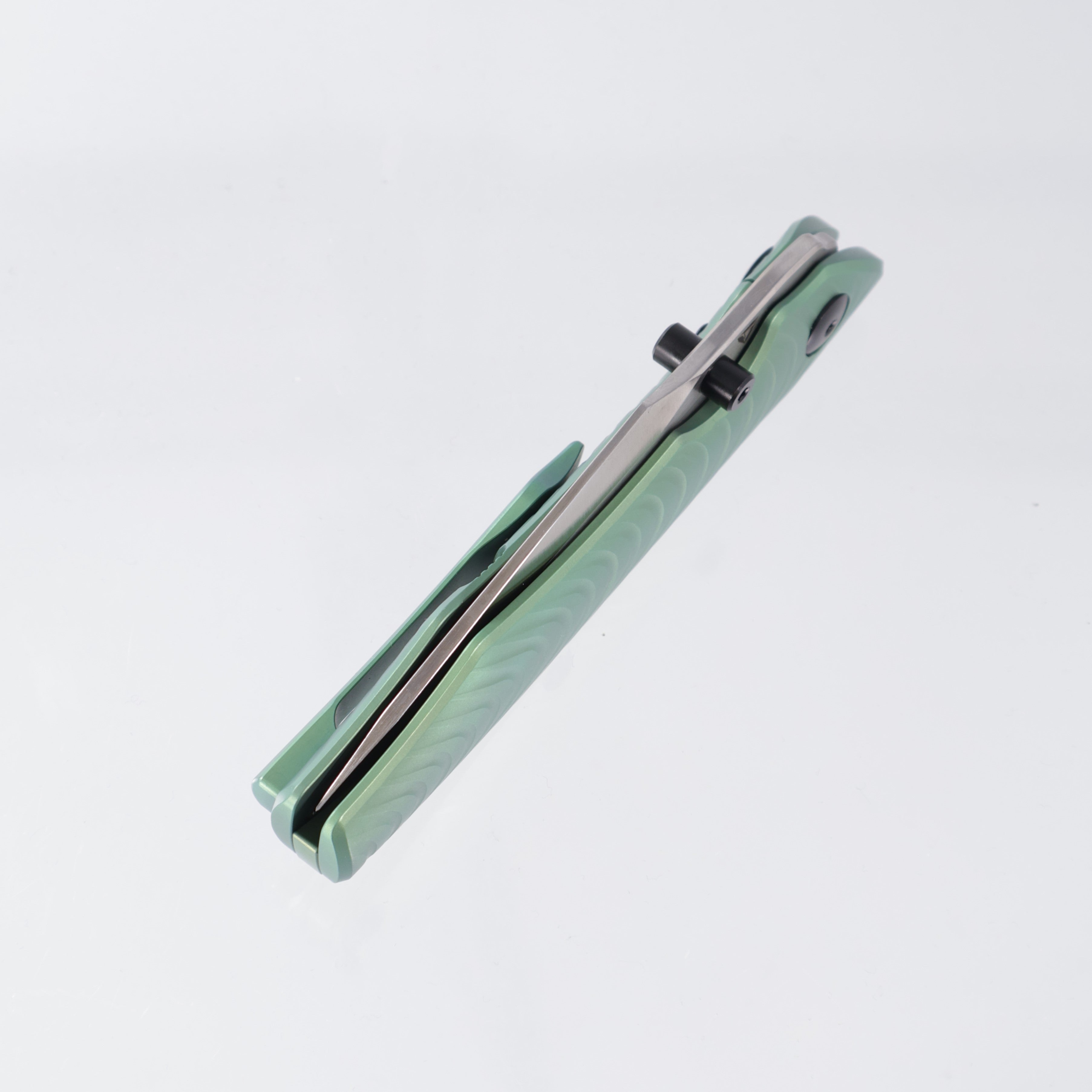 Tuya Dino - Green Titanium Framelock - Satin S90V