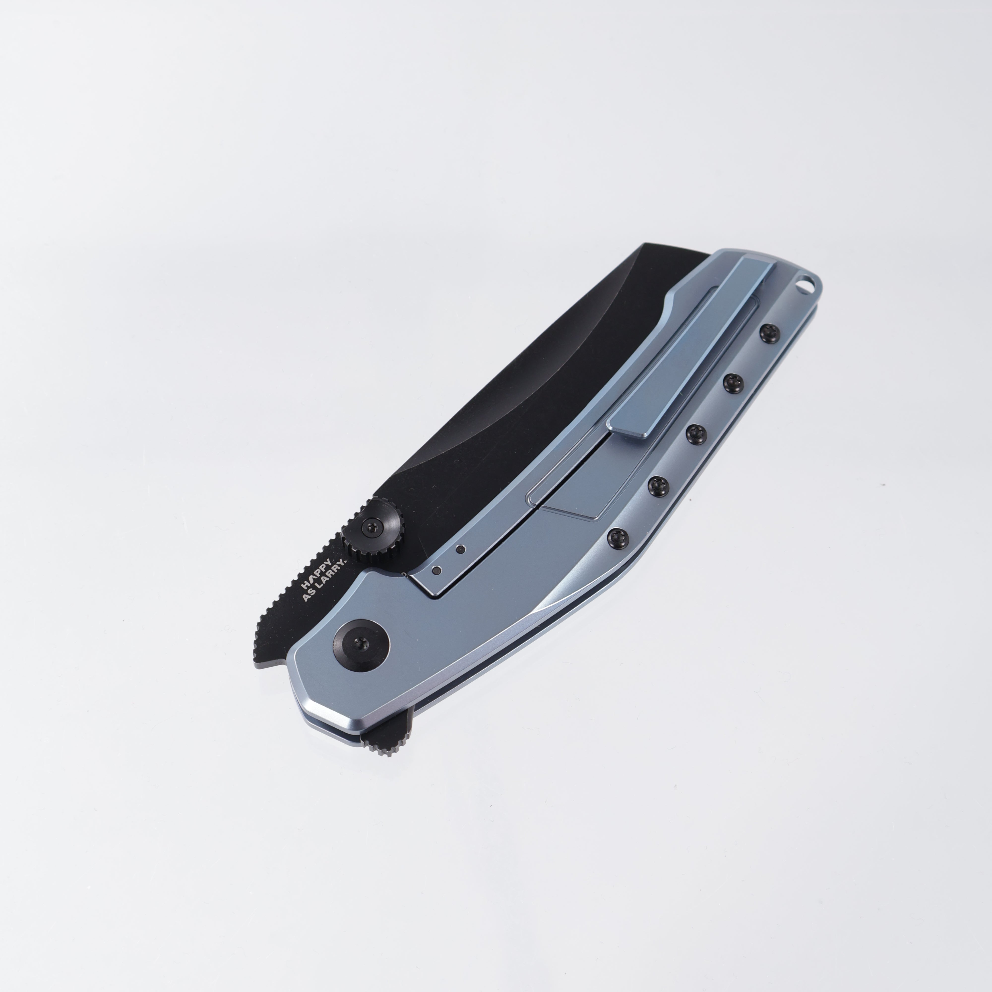 Tuya Digger - Blue Titanium - PVD S90V - B-PVDB-H-BU