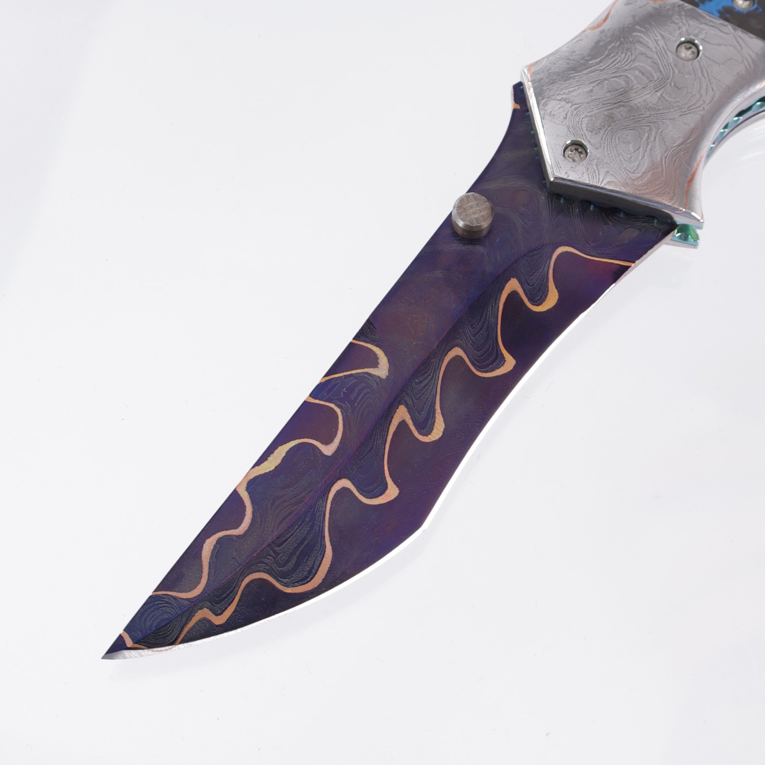 Kyle Vallotton Fetalis - 80s Camo Carbon Weave w/ Baker Forge GoMai Razorwire Bolsters - Baker Forge GoMai Razorwire