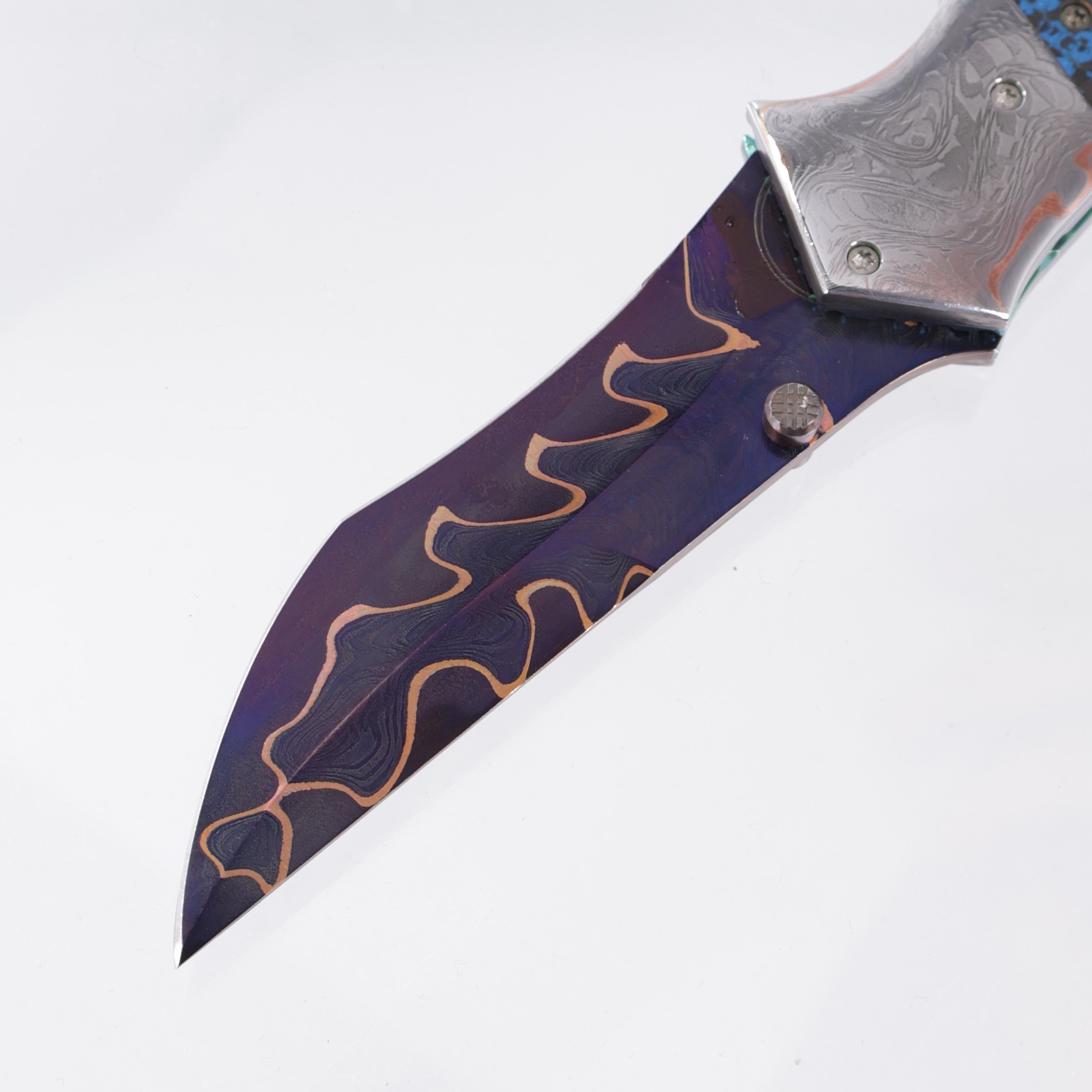 Kyle Vallotton Fetalis - 80s Camo Carbon Weave w/ Baker Forge GoMai Razorwire Bolsters - Baker Forge GoMai Razorwire