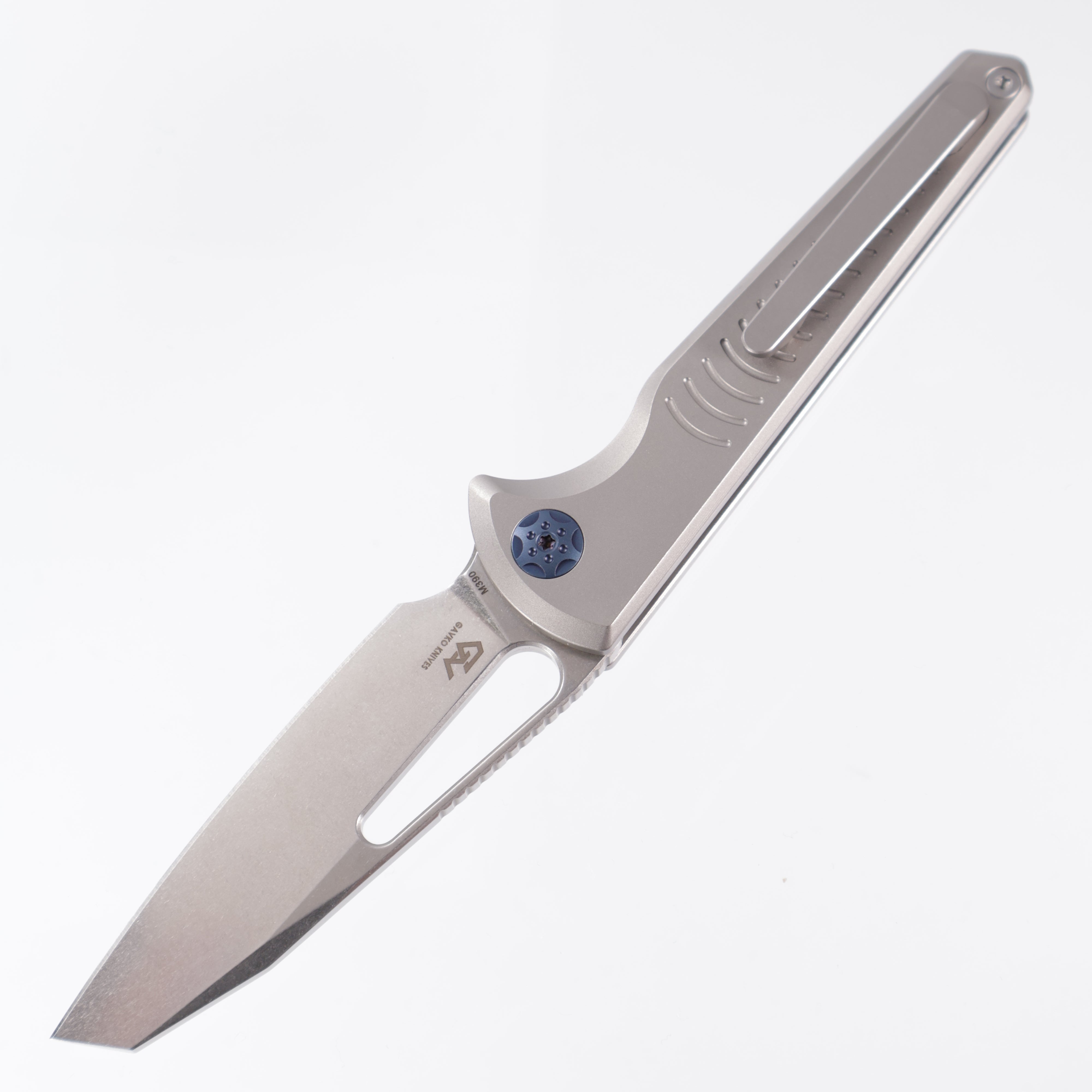 Vosteed x Gavko - Leopard - Gray Titanium - Stonewash M390