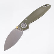 Vosteed Shilin Cutter™ - Vanchor Lock (2.90" 154CM Blade Stonewash & Green G10 Handle) - A2804