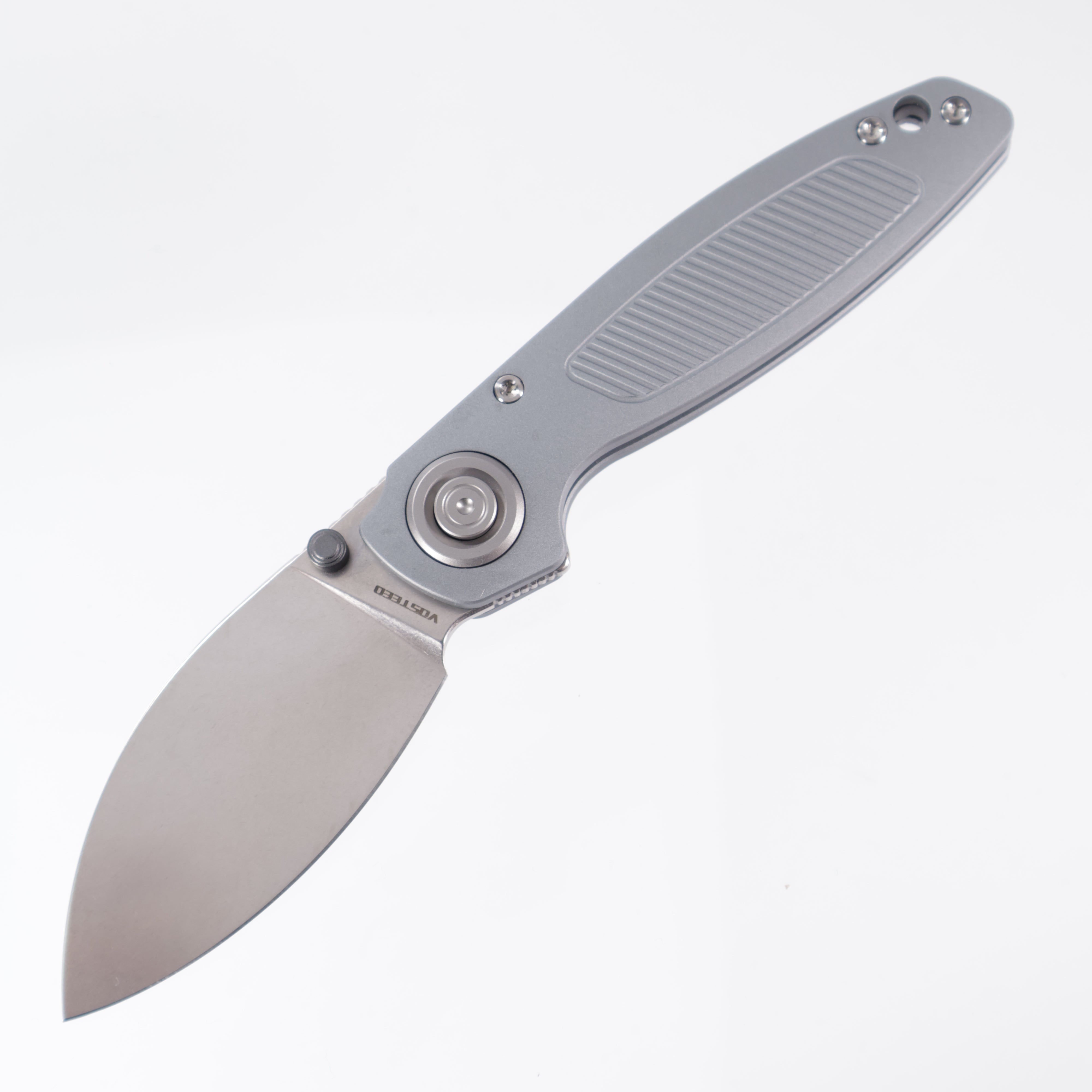 Vosteed Shilin Cutter™ - Vanchor Lock (2.90" Elmax Blade & Aluminum Handle) - A2805 Gray
