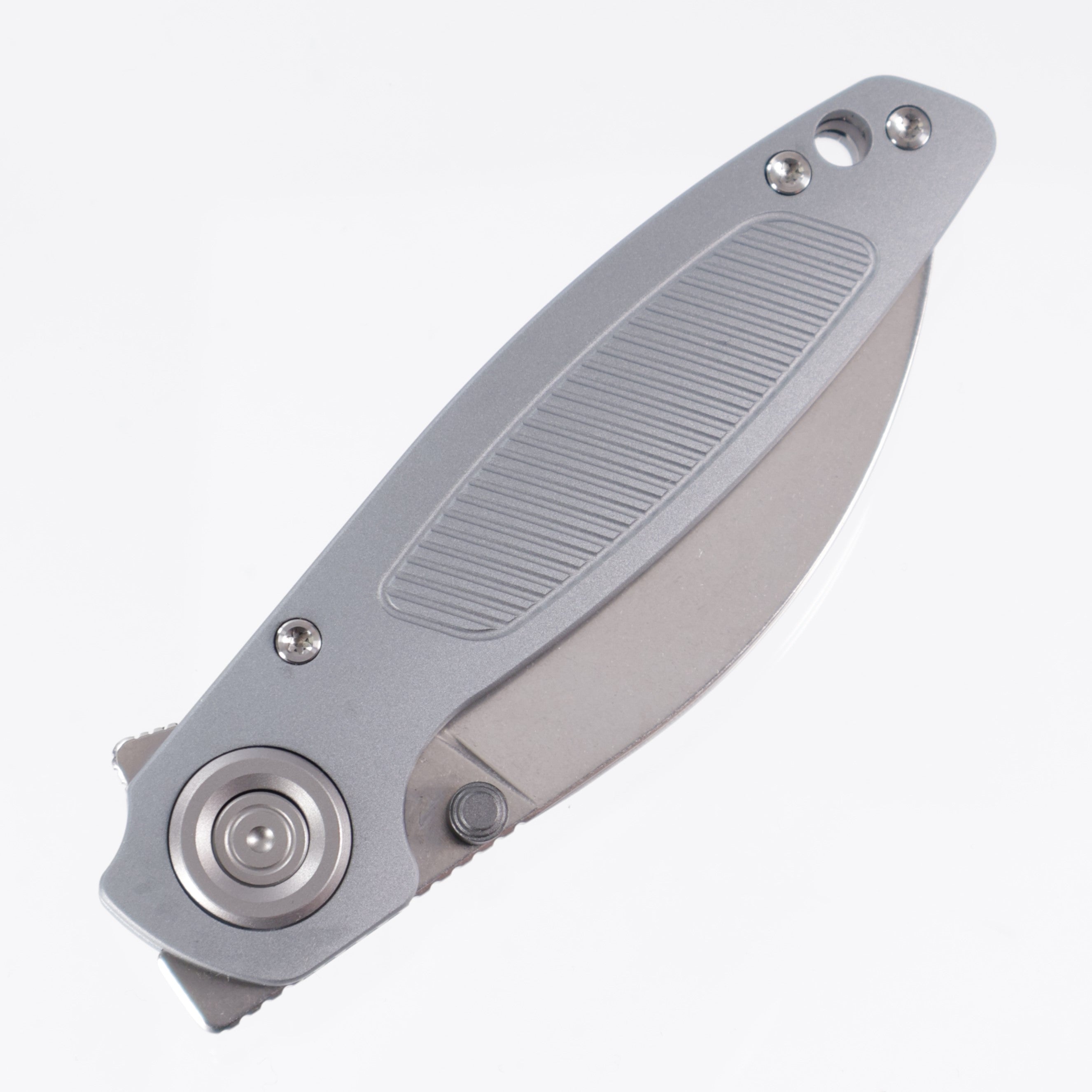 Vosteed Shilin Cutter™ - Vanchor Lock (2.90" Elmax Blade & Aluminum Handle) - A2805 Gray