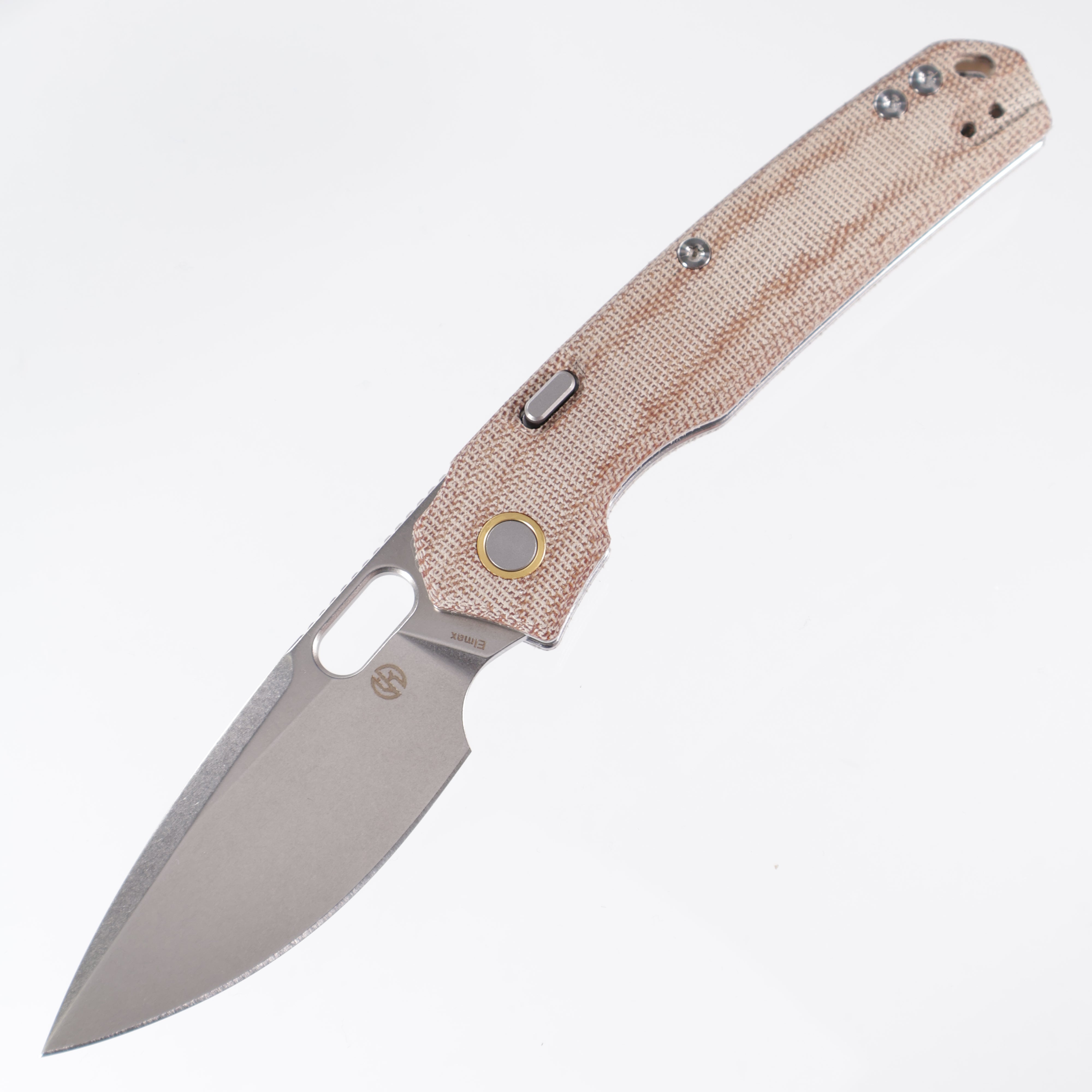 Psyop - Top Liner Lock Knife (3.32" Elmax Blade & Norplex UltreX™ Micarta Handle) - A2210