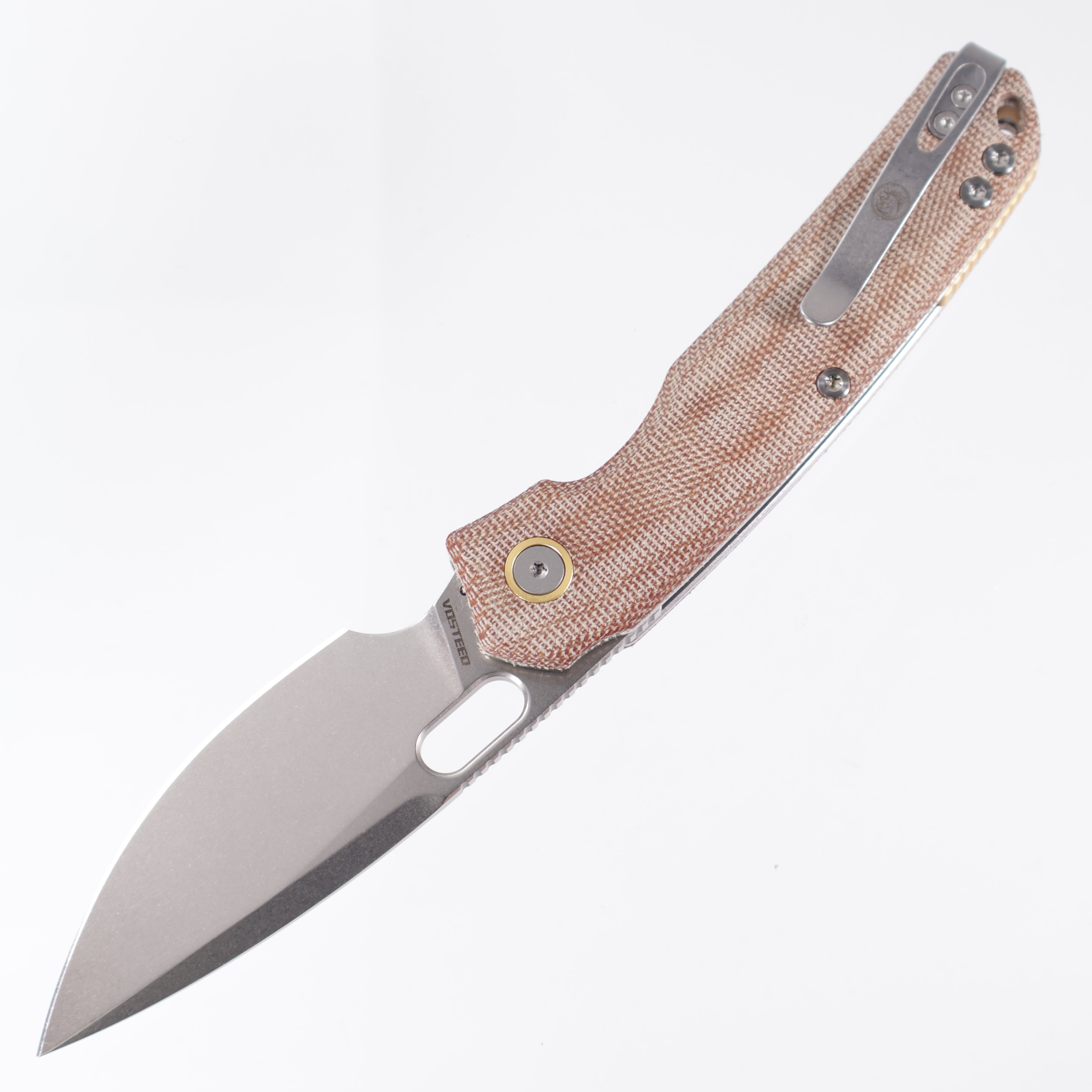 Psyop - Top Liner Lock Knife (3.32" Elmax Blade & Norplex UltreX™ Micarta Handle) - A2210