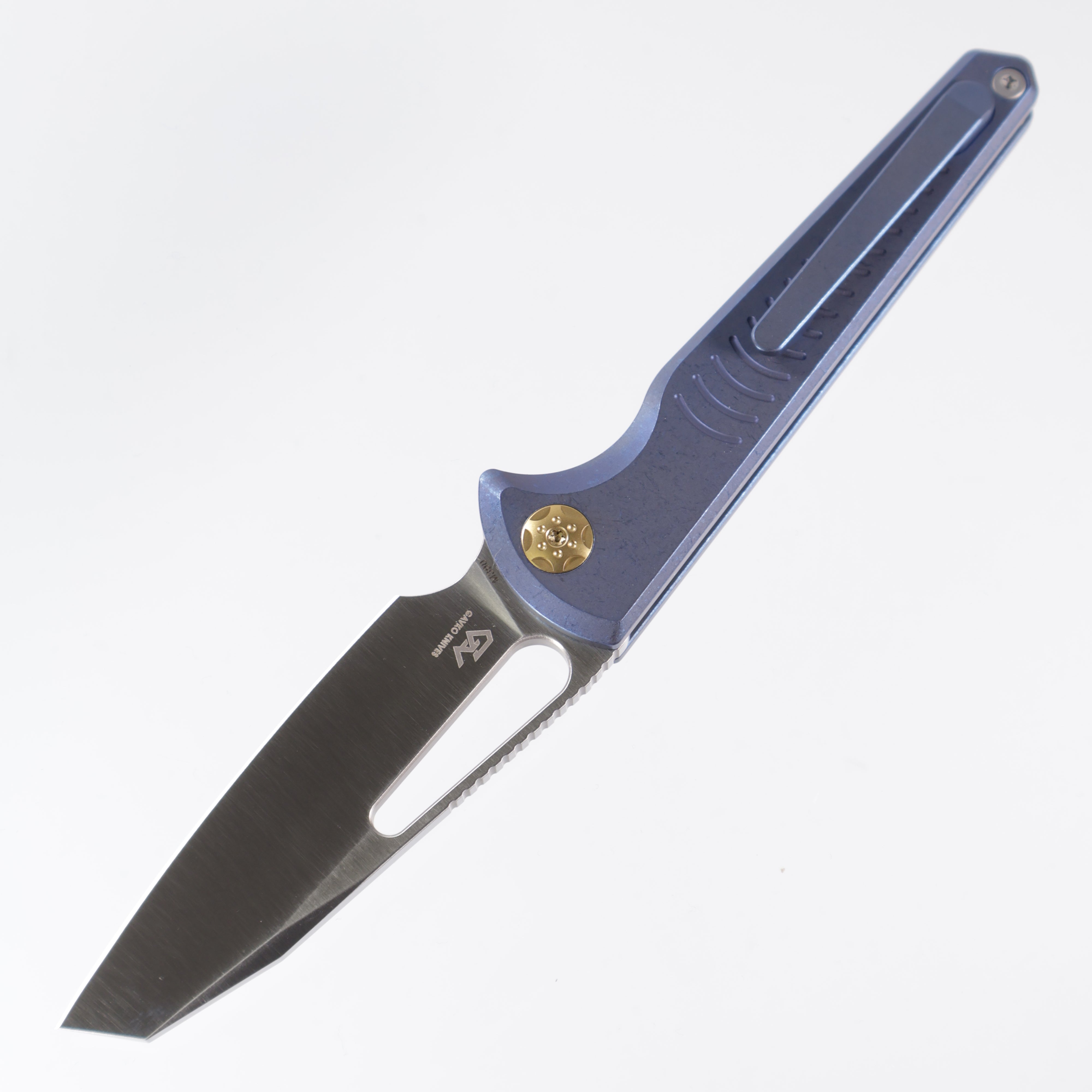 Vosteed x Gavko - Leopard - Blue Titanium - Satin M390
