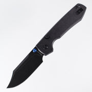 Vosteed Raccoon Top Liner Lock - 14C28N Bowie Black Stonewash - Black Micarta - A2910