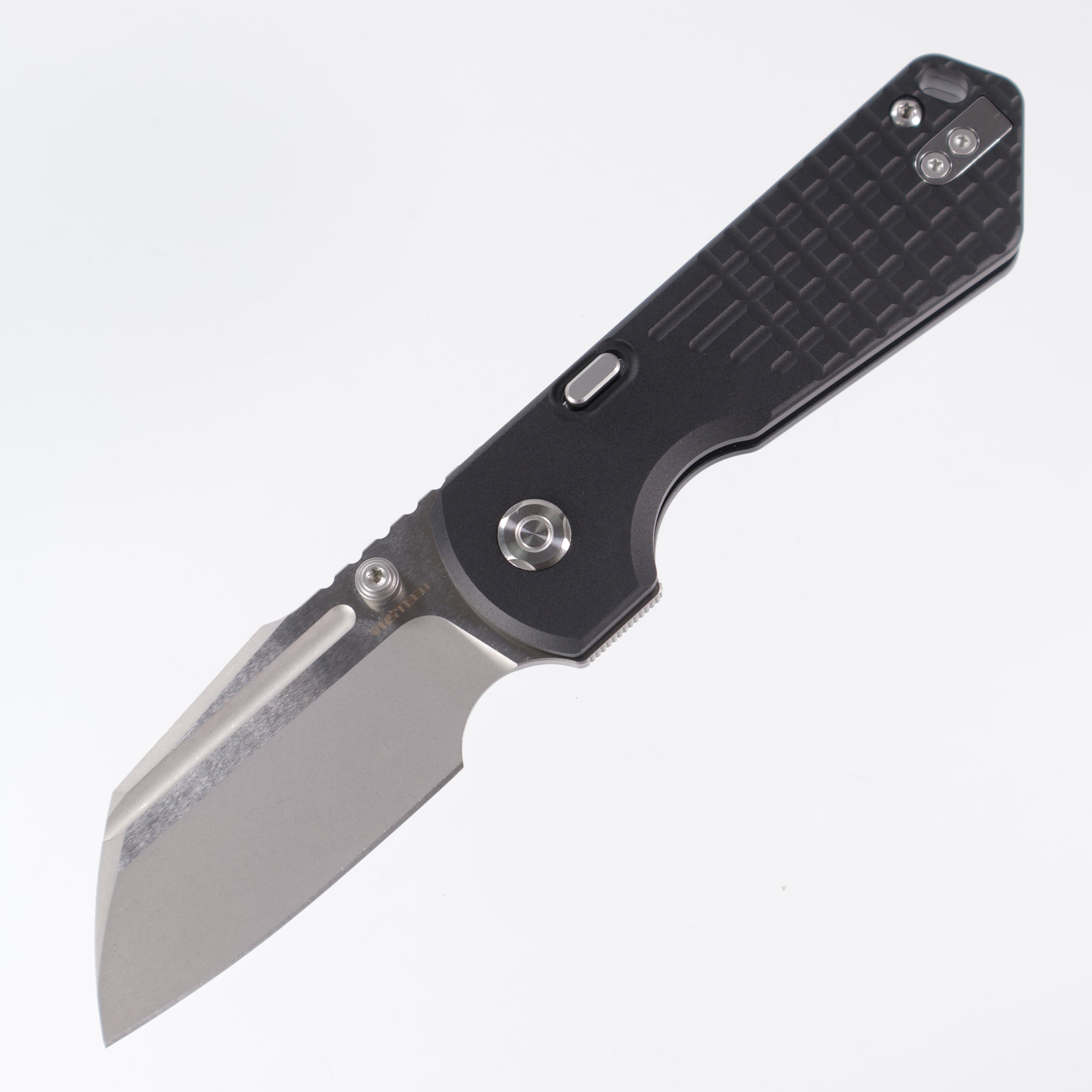 Vosteed Hedgehog - Black Aluminum - Beadblast S35VN - A1304