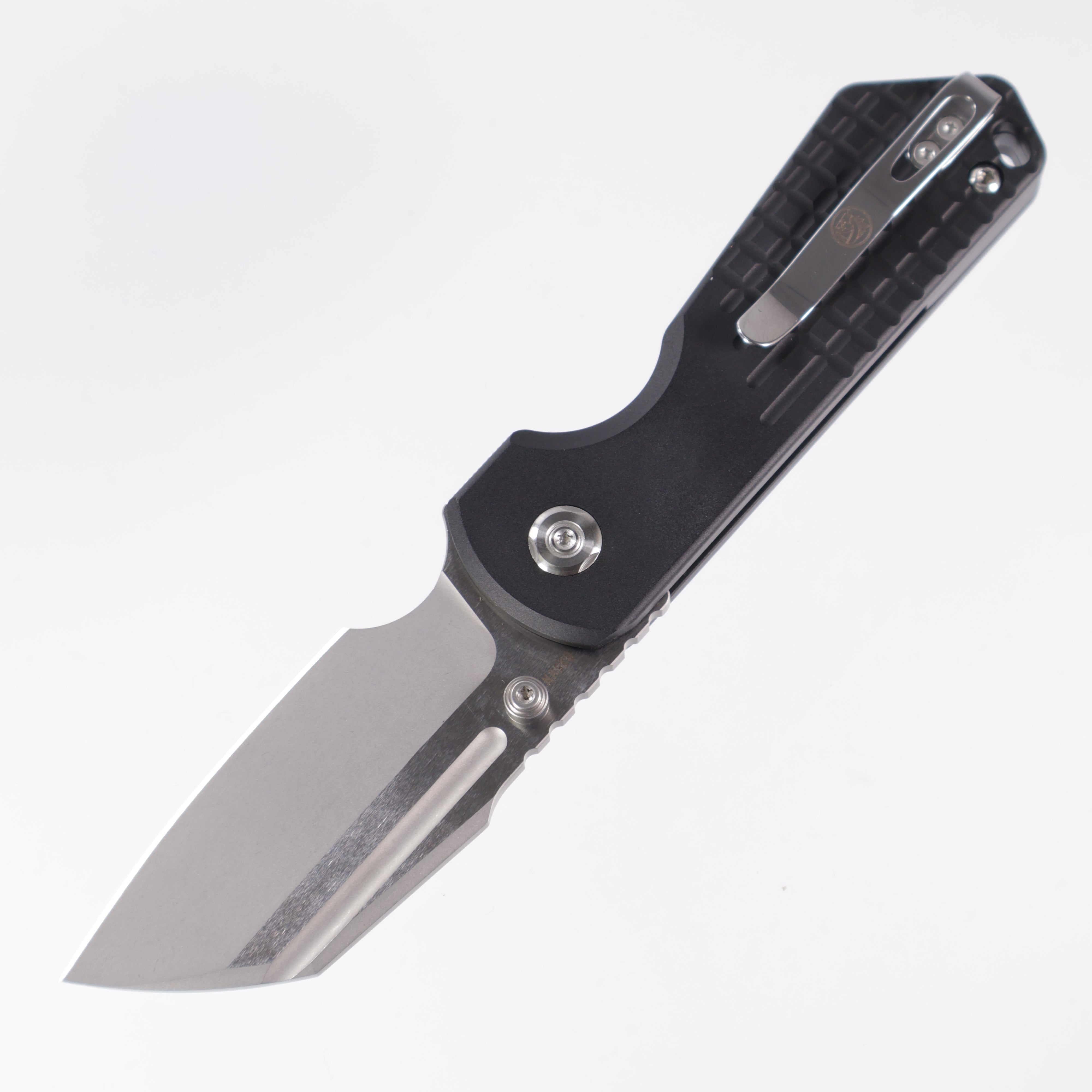Vosteed Hedgehog - Black Aluminum - Beadblast S35VN - A1304