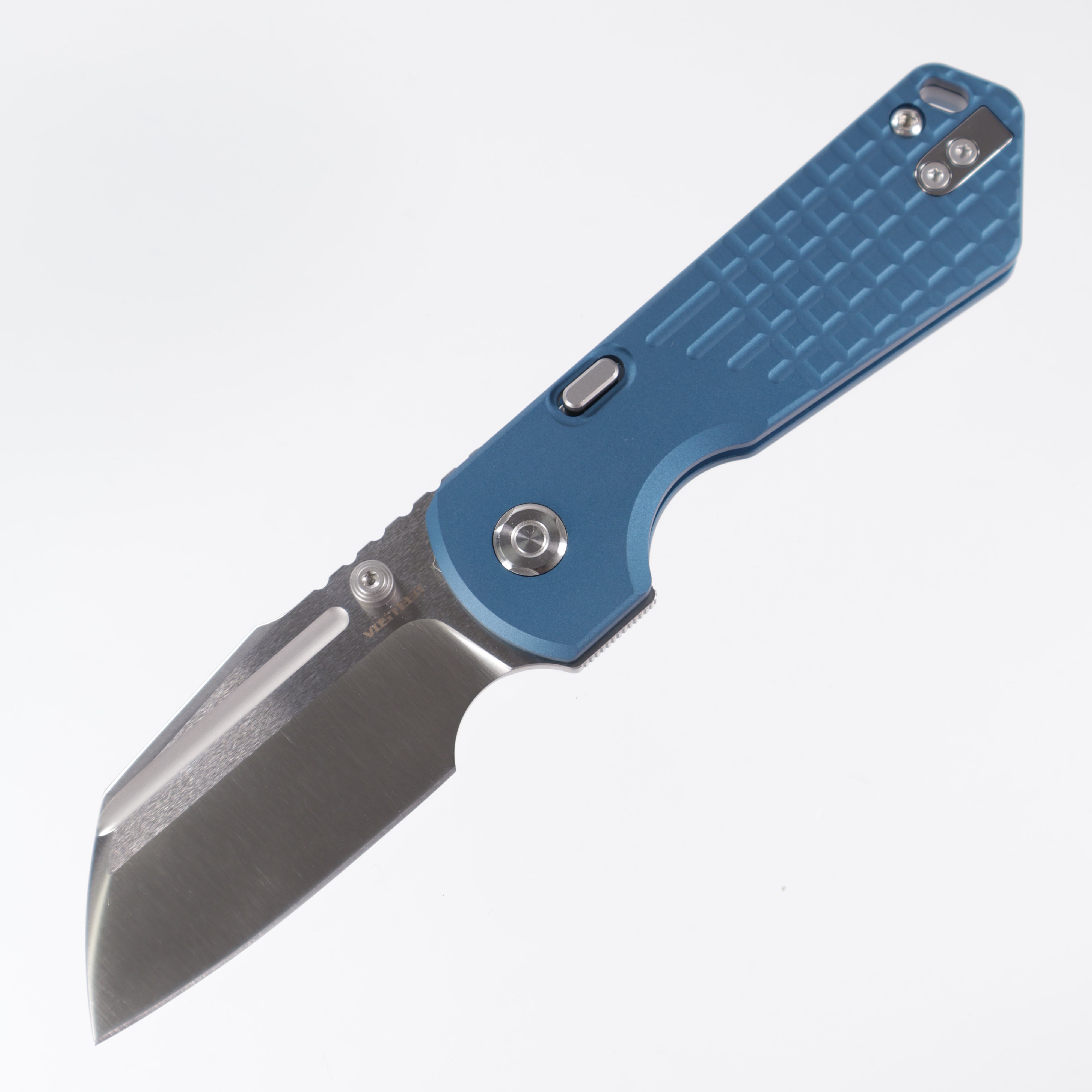 Vosteed Hedgehog - Blue Aluminum - Satin S35VN - A1306