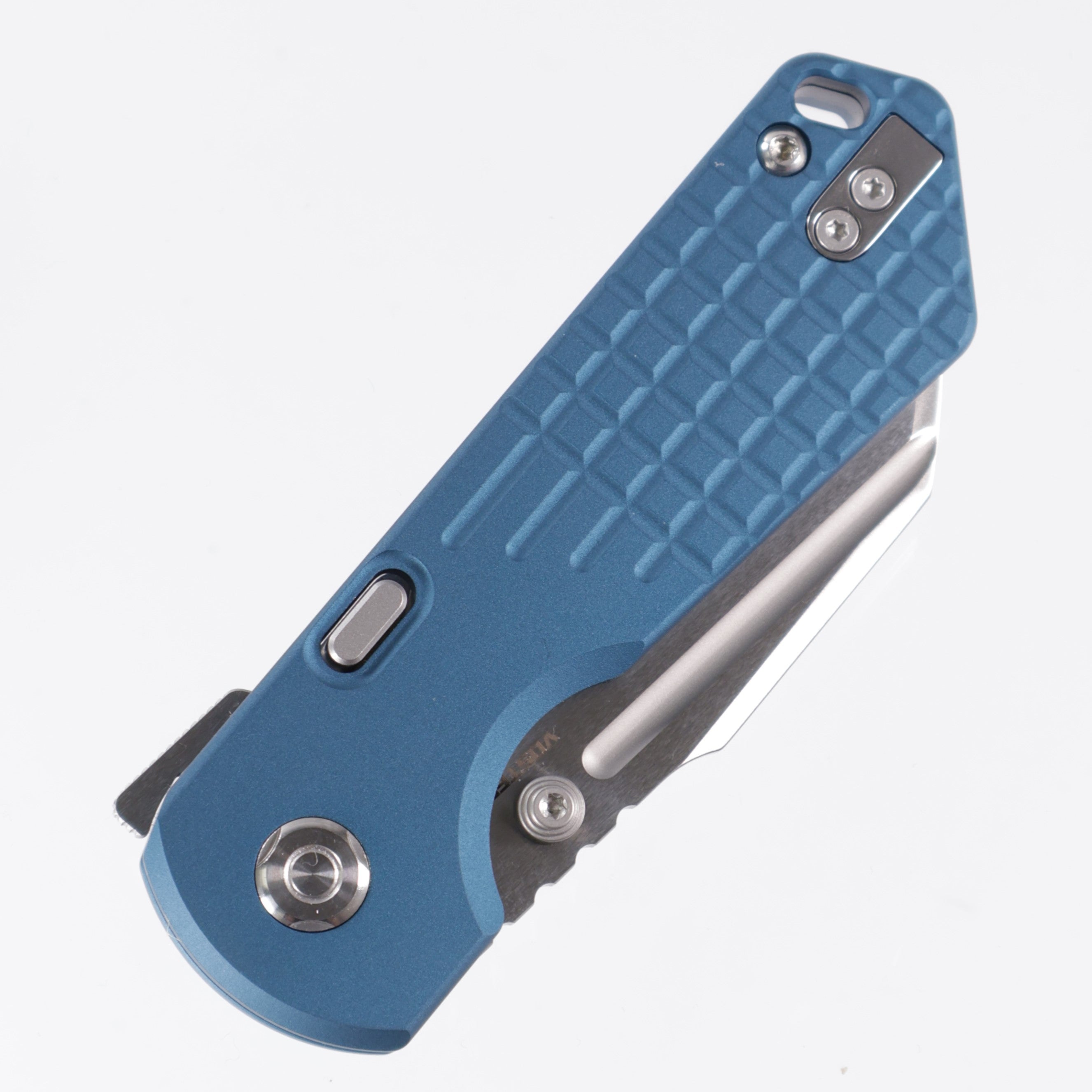 Vosteed Hedgehog - Blue Aluminum - Satin S35VN - A1306