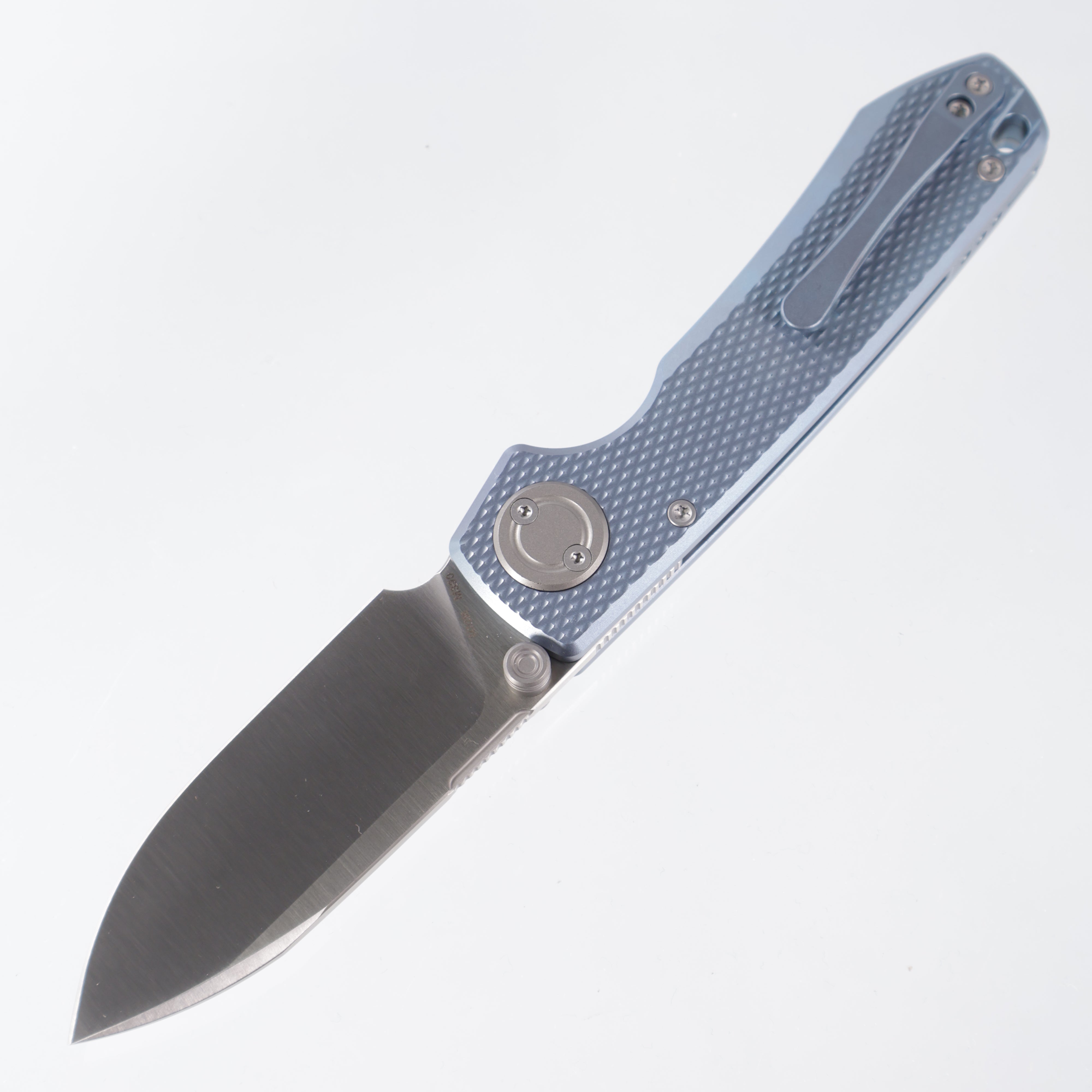 Vosteed Raccoon V - Blue Titanium - Satin M390 - A4002