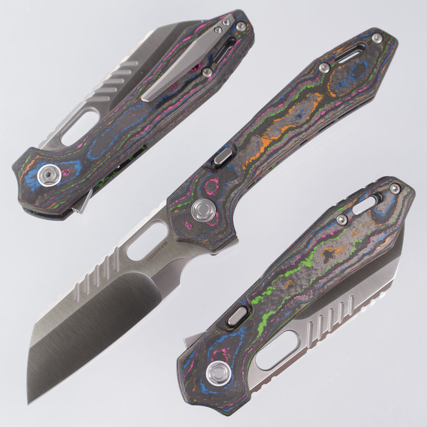 Vosteed RSKAOS - 80s Camo Carbon - Satin M390 - BR OP Exclusive - A0906