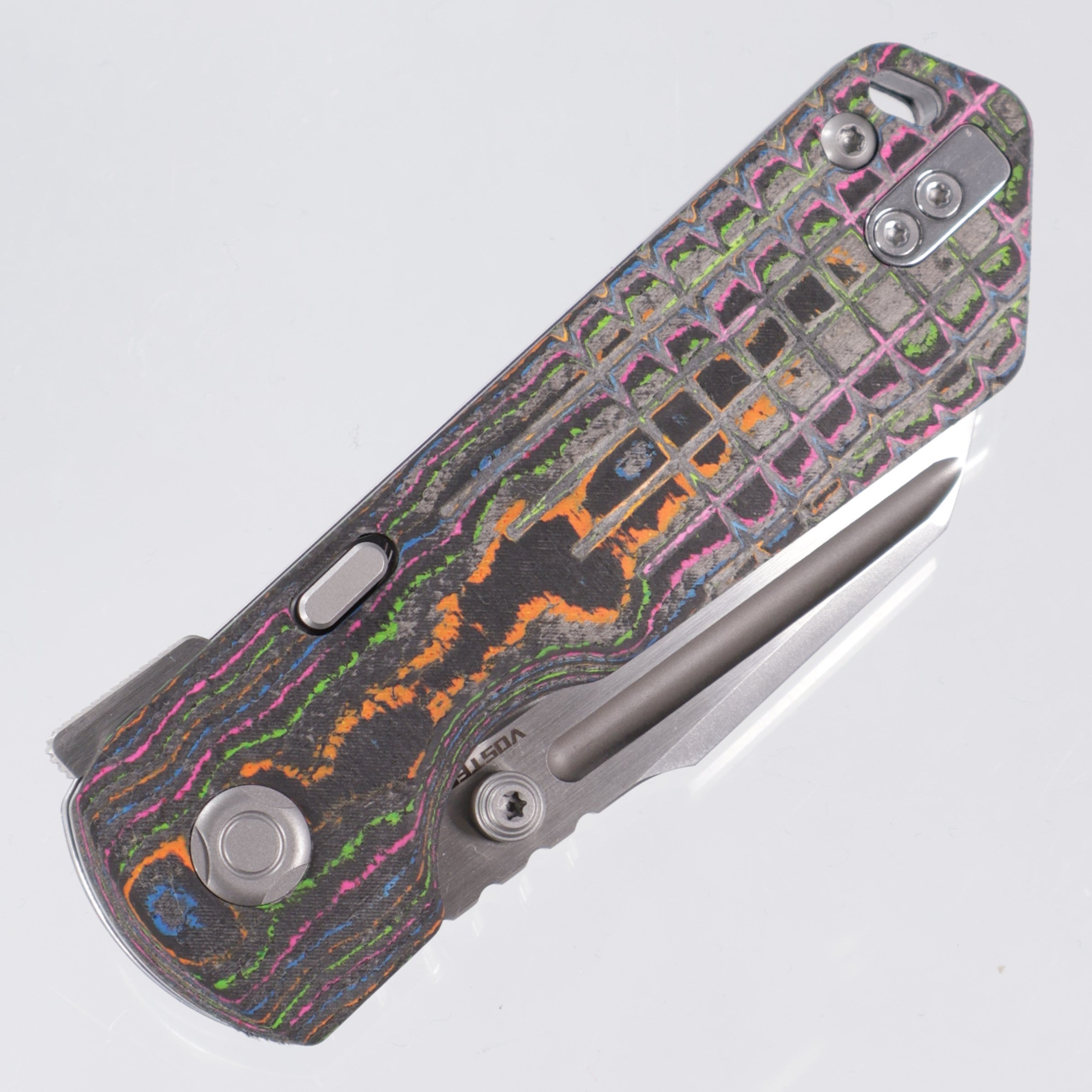 Vosteed Hedgehog - 80s Camo Carbon - Satin M390 - BR OP Exclusive - A1309