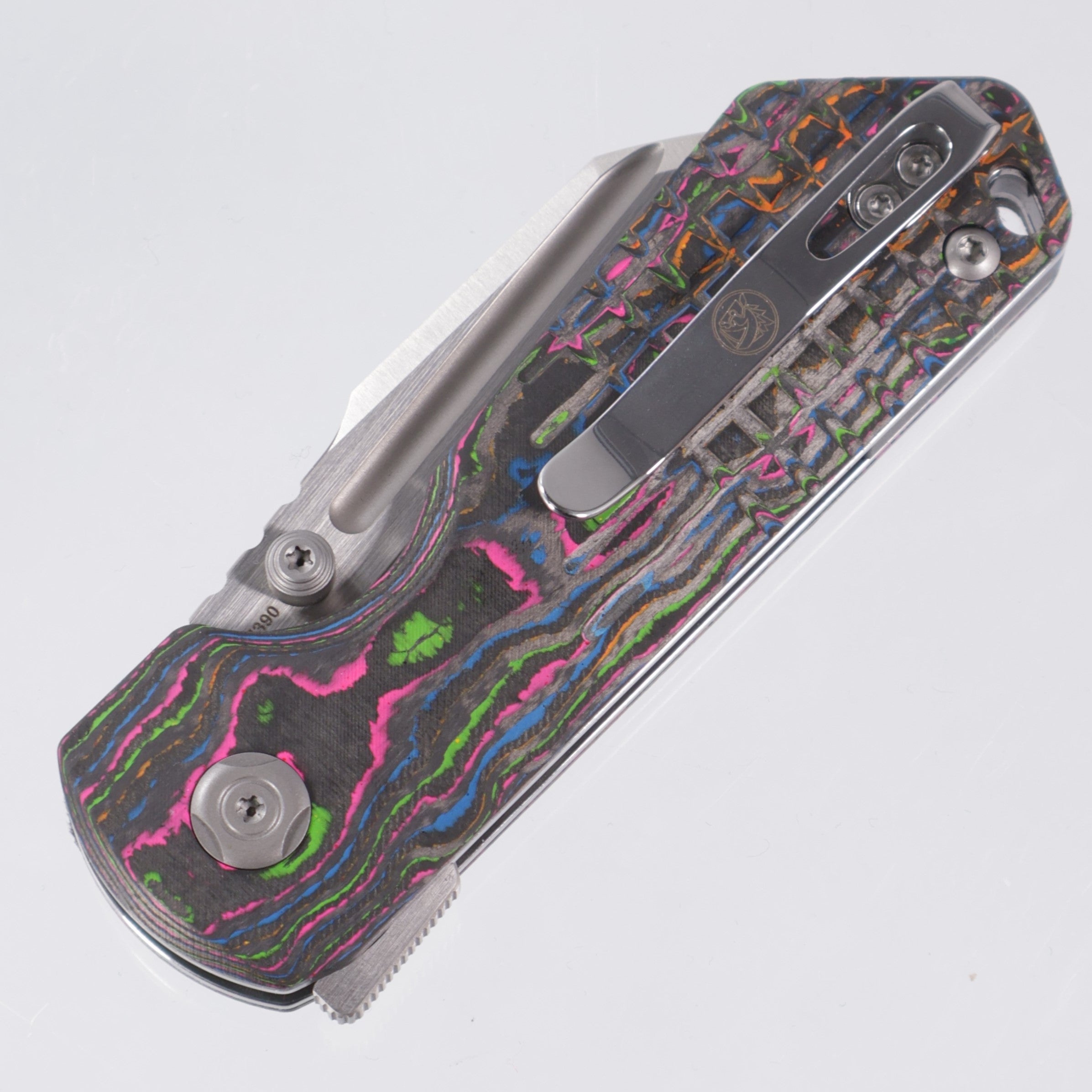 Vosteed Hedgehog - 80s Camo Carbon - Satin M390 - BR OP Exclusive - A1309