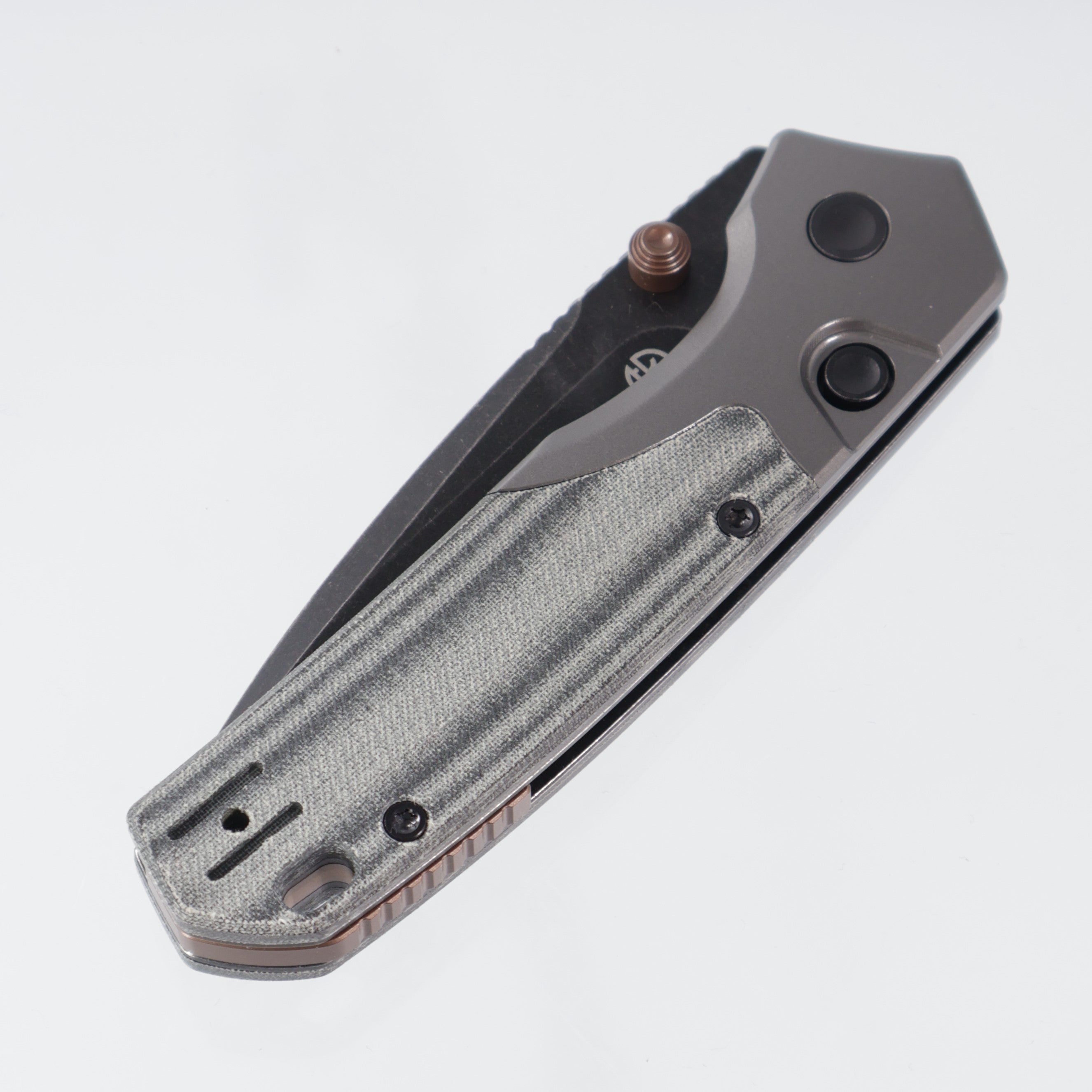 Vosteed Psyop 299 - Black Norplex UltreX™ Micarta - S35VN Blackwash - A2219