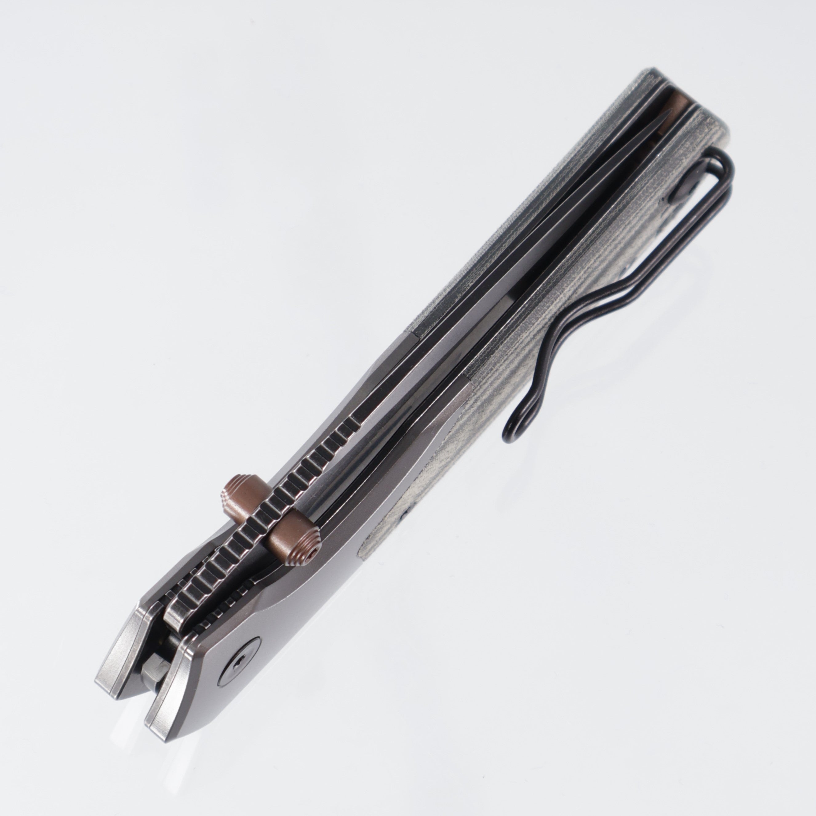 Vosteed Psyop 299 - Black Norplex UltreX™ Micarta - S35VN Blackwash - A2219