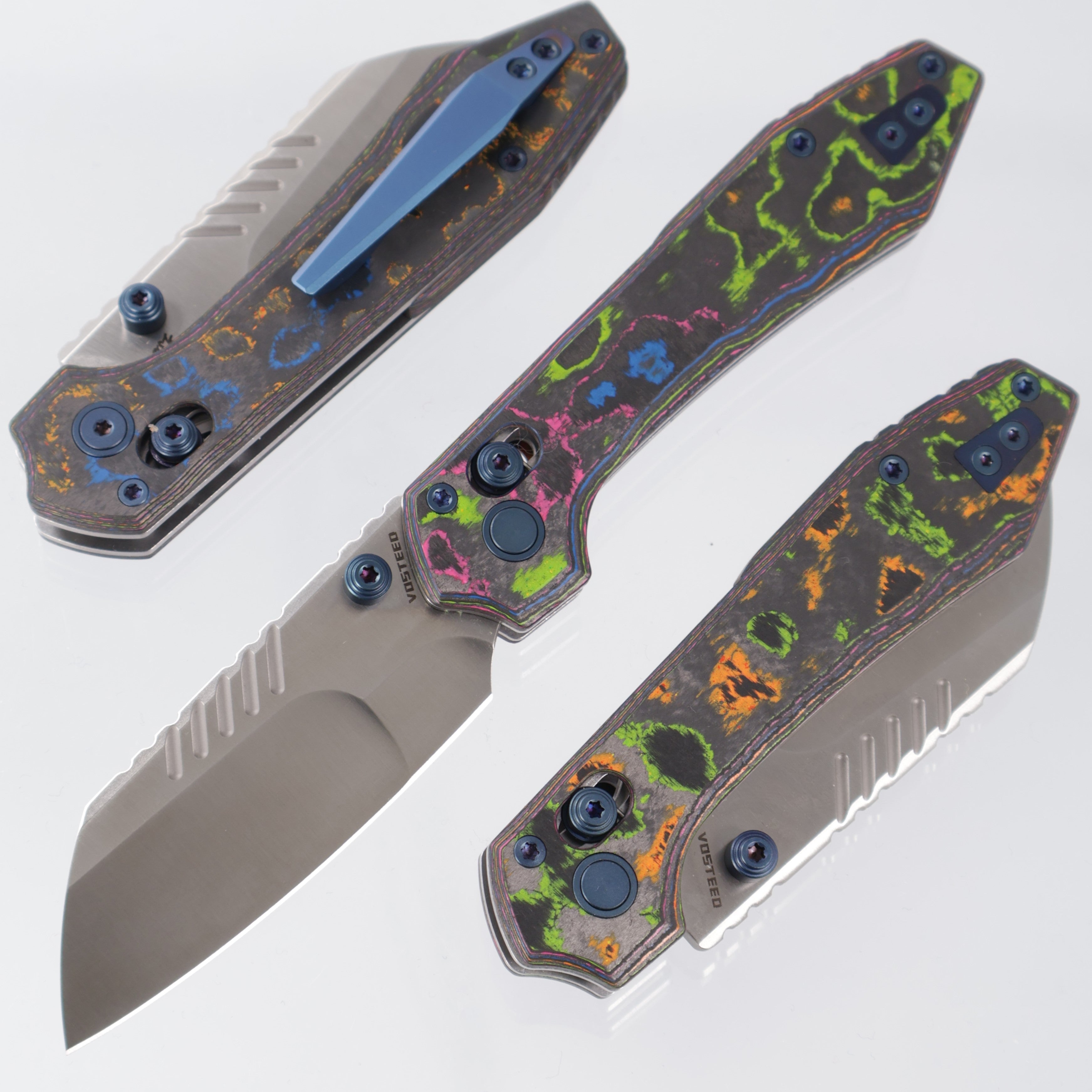 Vosteed Mini RSKAOS - 80s CamoCarbon - M390 Satin - A4401