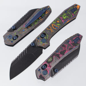 Vosteed Mini RSKAOS - 80s CamoCarbon - M390 Blackwash - BR-OP Exclusive - A4403
