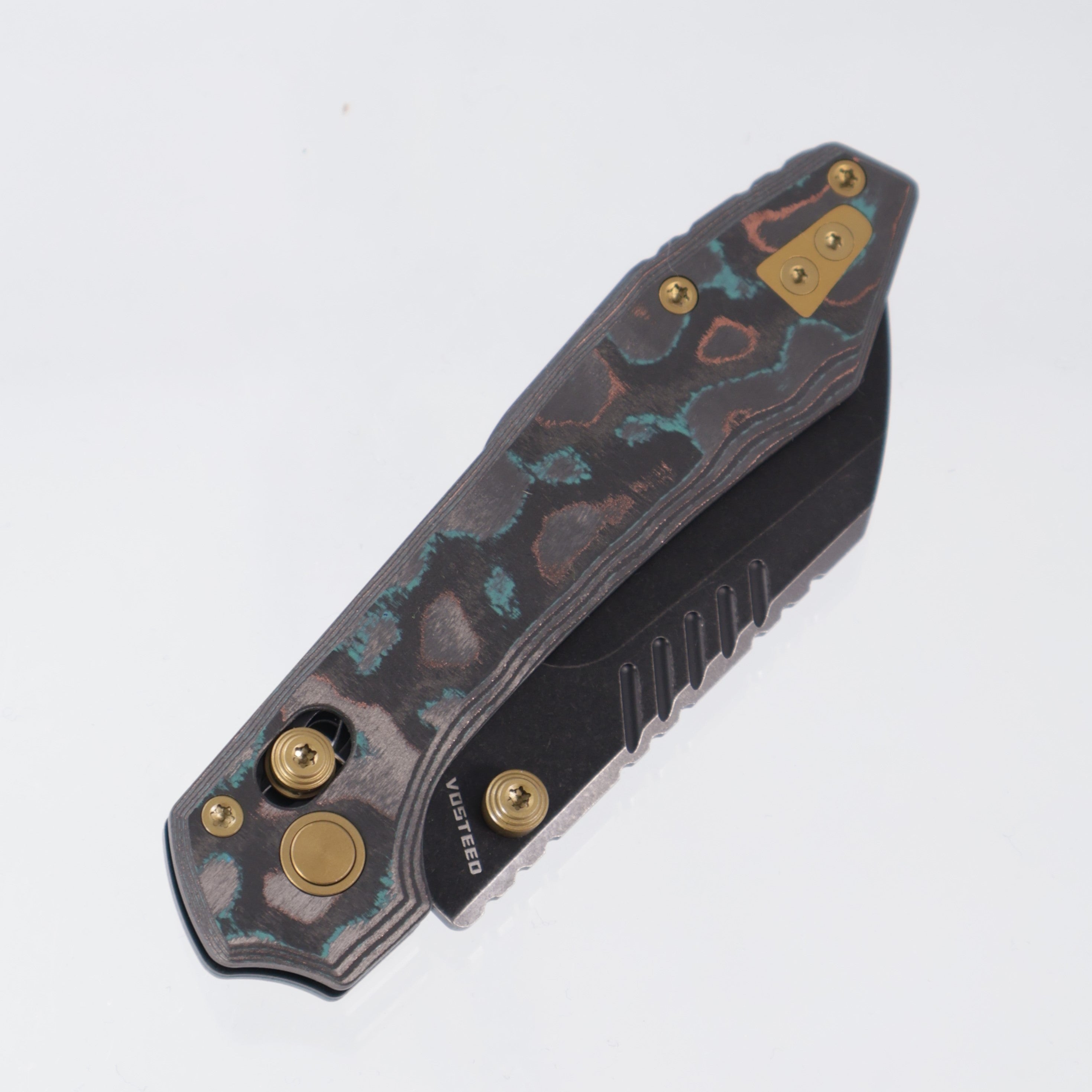 Vosteed Mini RSKAOS - Shipwreck CamoCarbon - M390 Blackwash - BR-OP Exclusive - A4405