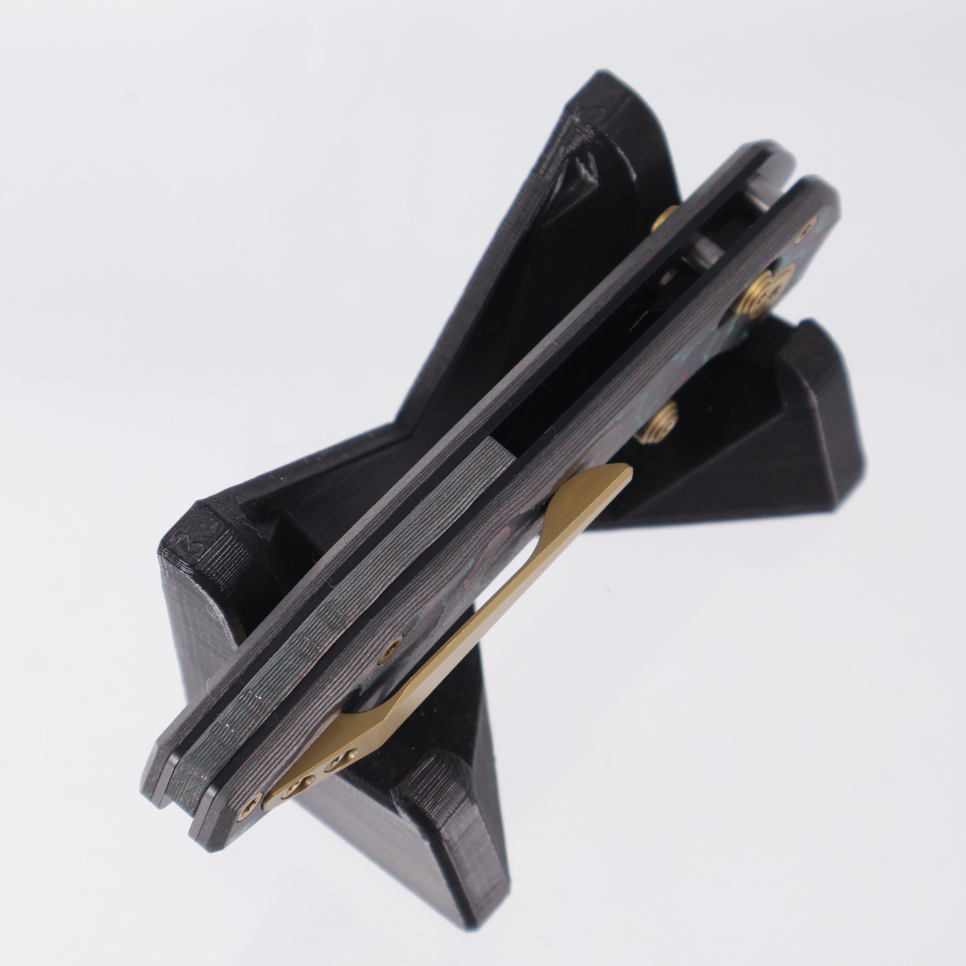 Vosteed Mini RSKAOS - Shipwreck CamoCarbon - Serrated M390 Blackwash - BR-OP Exclusive - A4406