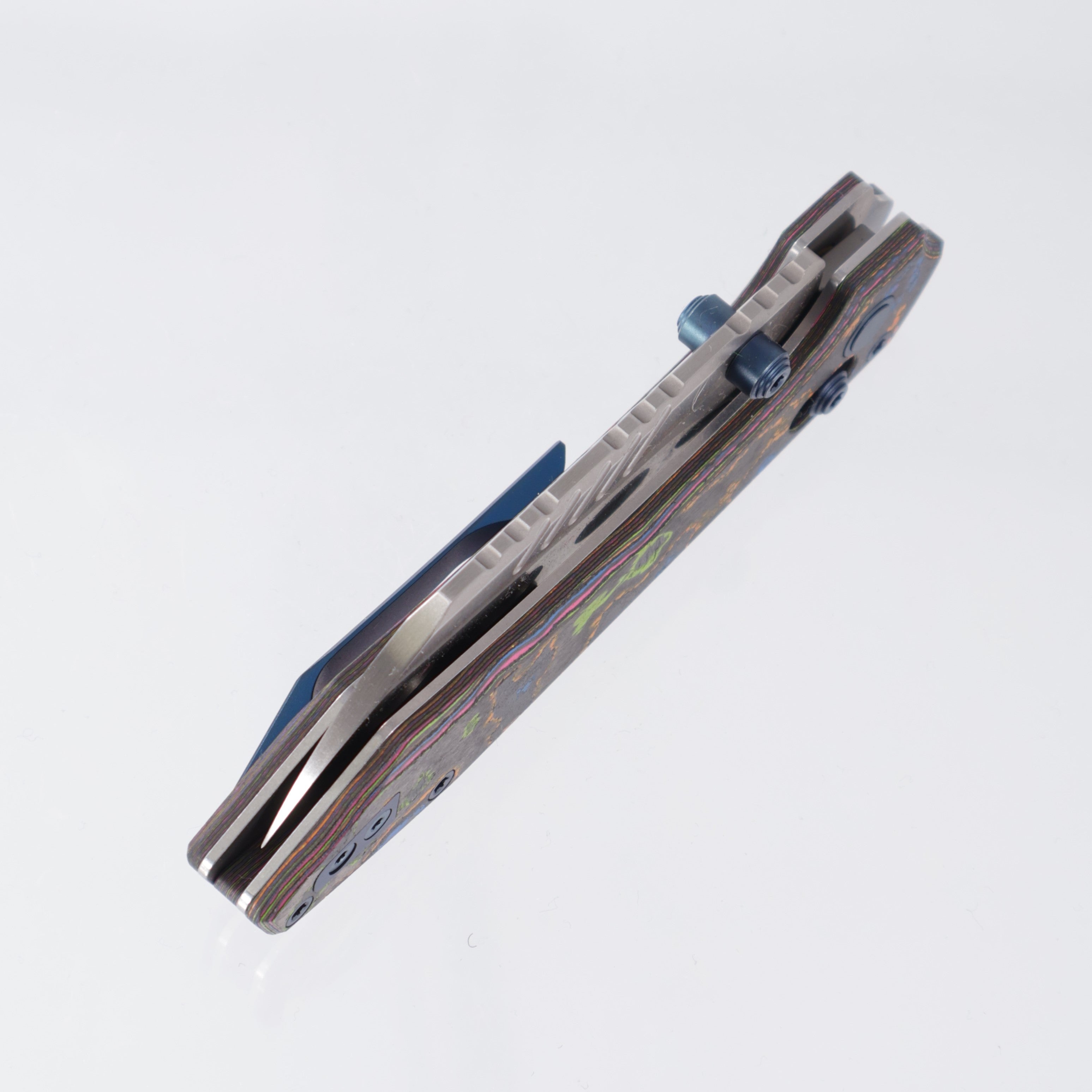Vosteed Mini RSKAOS - 80s CamoCarbon - Serrated M390 Satin - BR-OP Exclusive - A4402