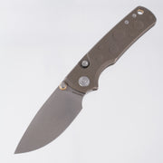 Vosteed Porcupine TiSlim - Antique Brasswash Titanium - Stonewash S90V - A4807