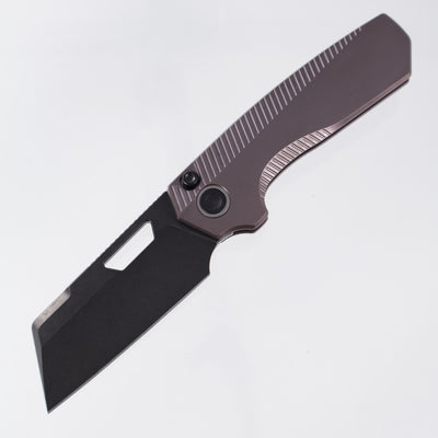 Vosteed Nip-L - Dark Reddish Purple Titanium - Black Stonewash Elmax - AA4204