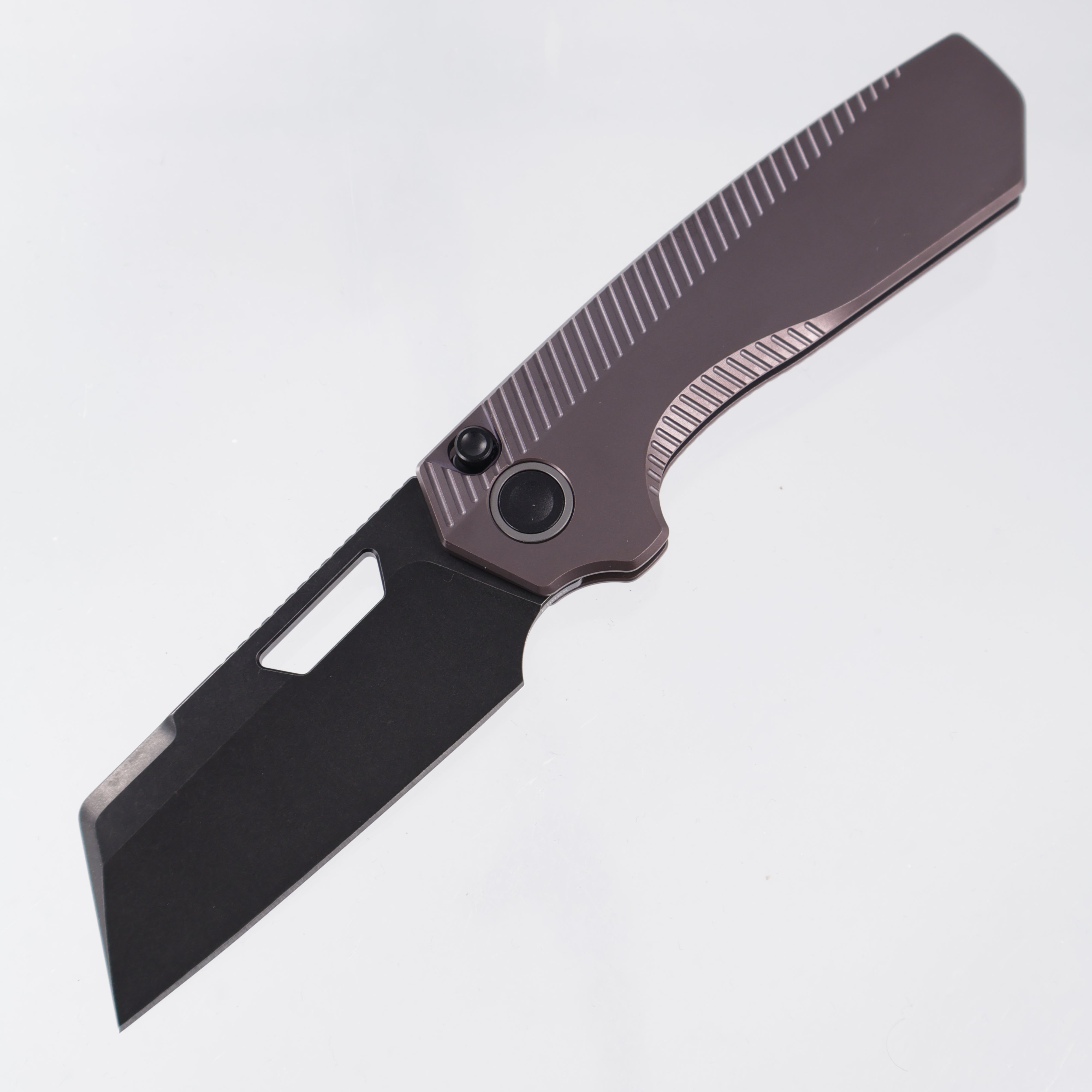Vosteed Nip-L - Dark Reddish Purple Titanium - Black Stonewash Elmax - AA4204