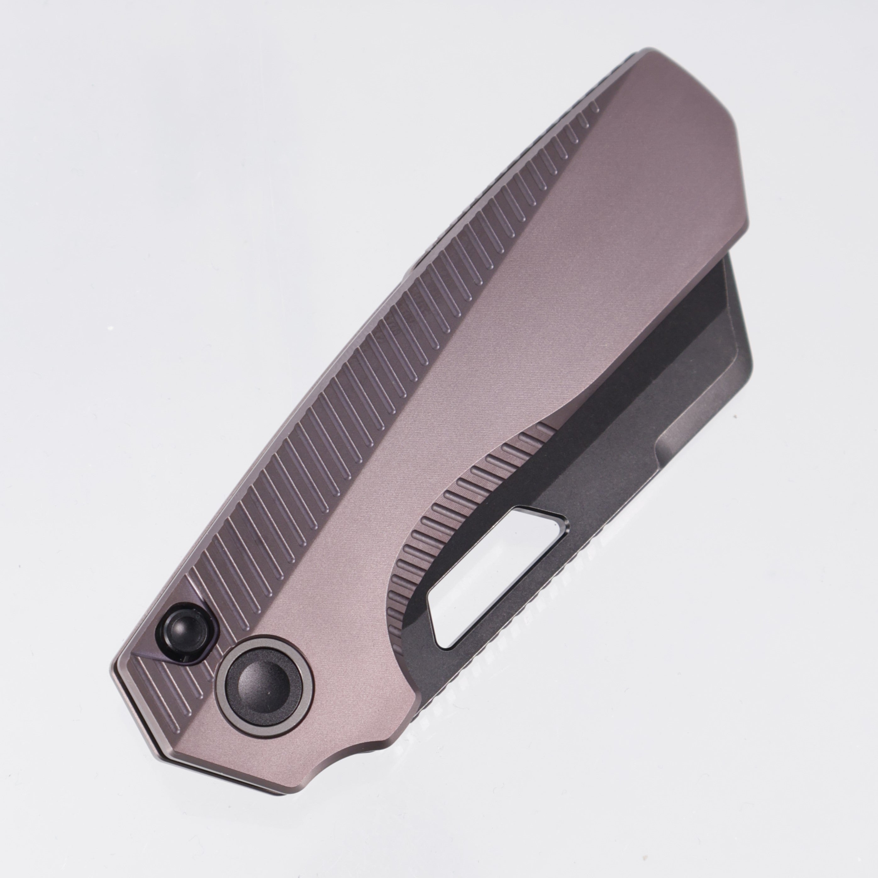 Vosteed Nip-L - Dark Reddish Purple Titanium - Black Stonewash Elmax - AA4204