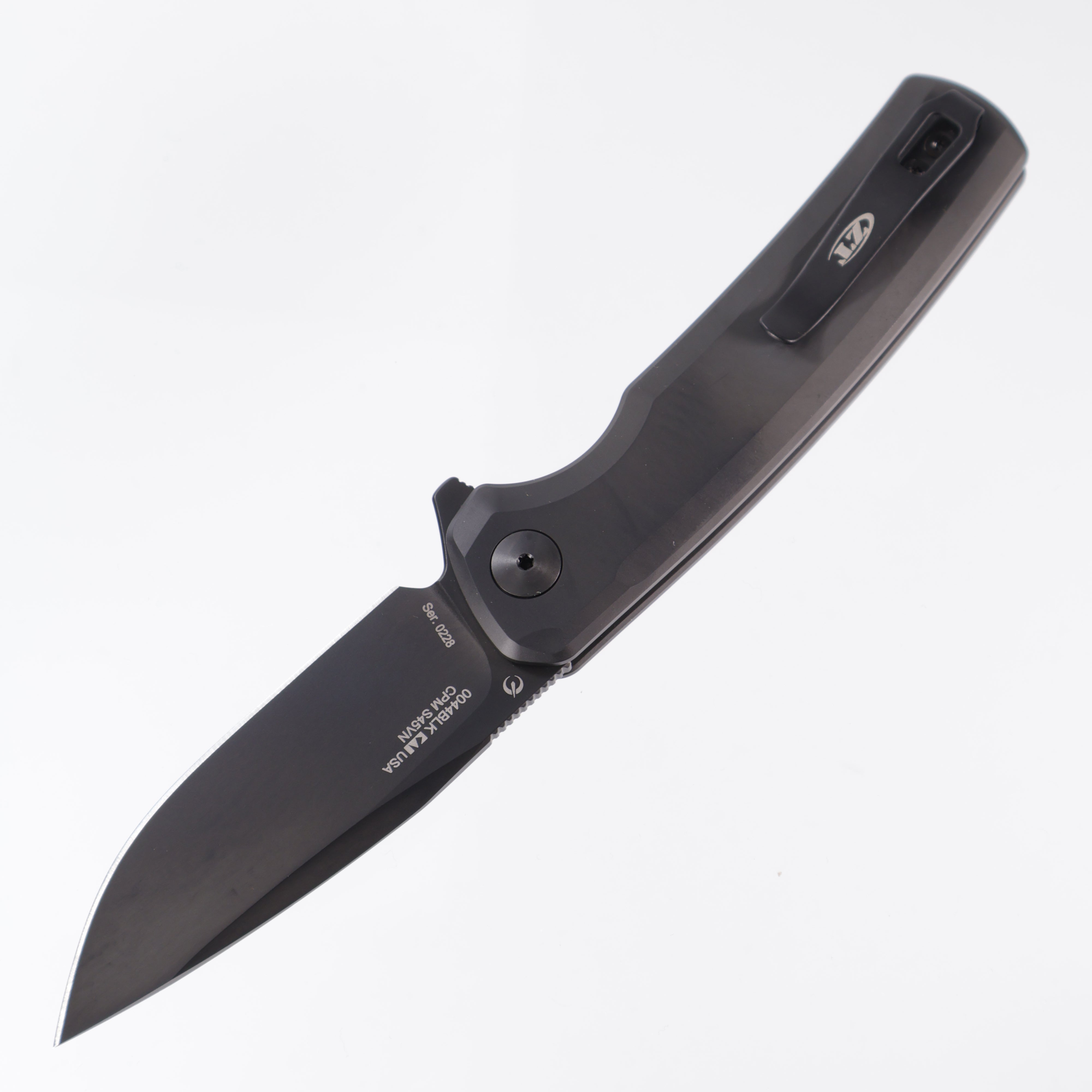 Zero Tolerance (ZT) 0044BLK - Black PVD Titanium - Black PVD S45VN