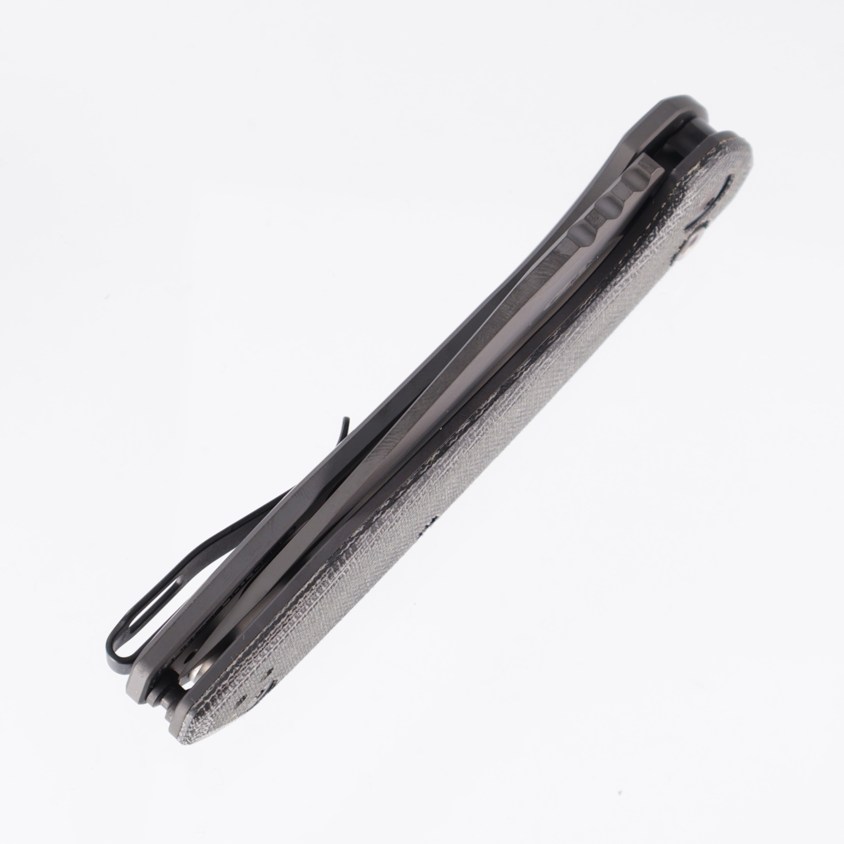 Zero Tolerance (ZT) 0512BLK Auto - Black Micarta & Titanium Back - Black Cru-Wear Blade