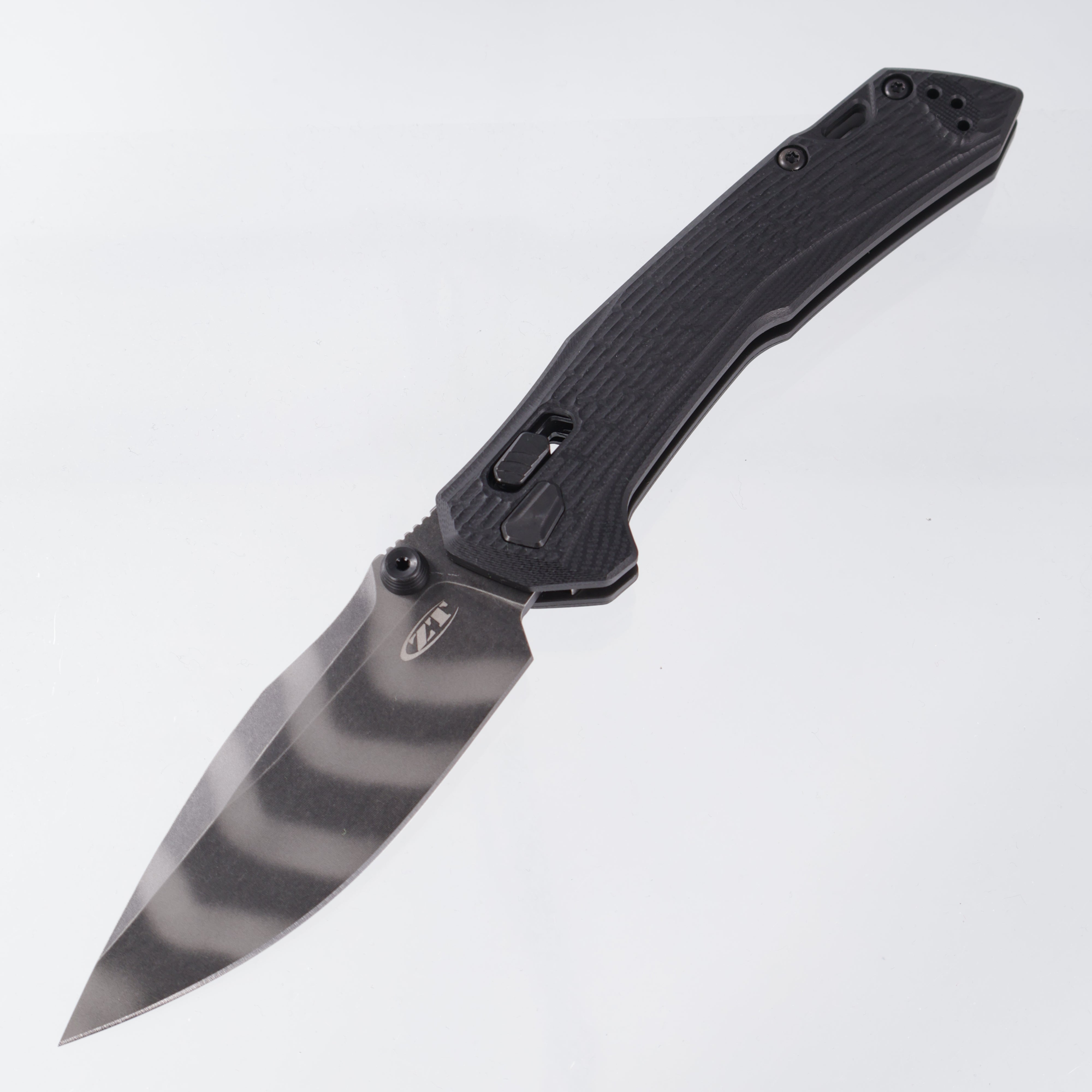 Zero Tolerance (ZT) 0203BLKTS - Tiger Stripe M4 - Black G10