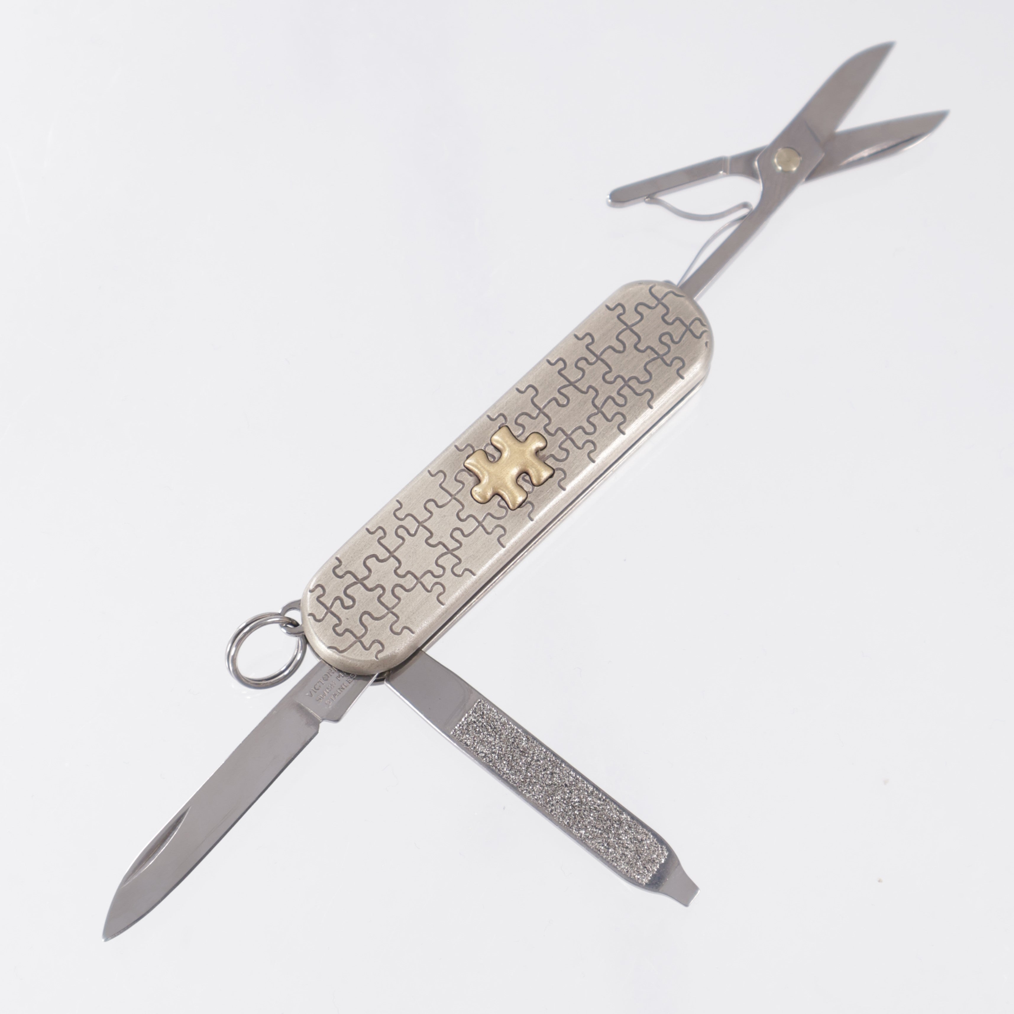 Michael Zieba Custom Cast Victorinox Classic SD - The Puzzle