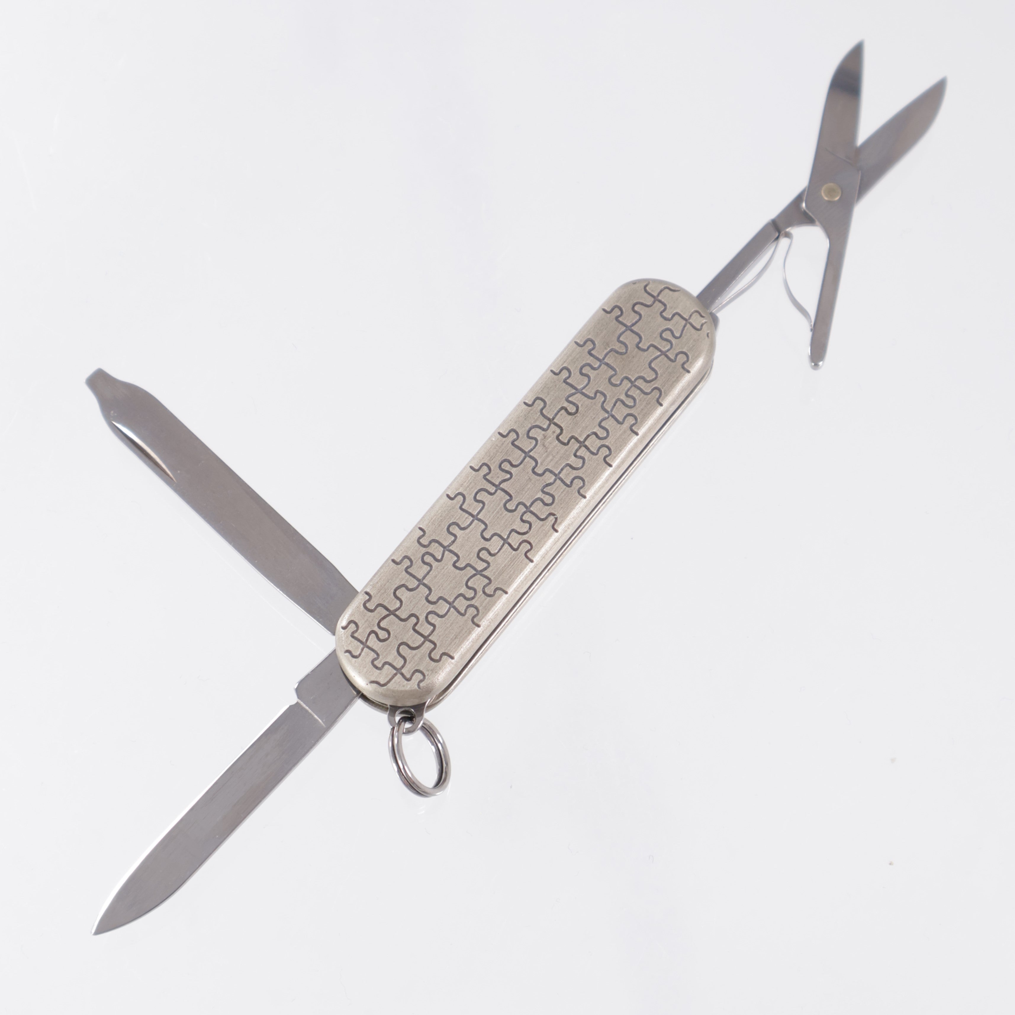 Michael Zieba Custom Cast Victorinox Classic SD - The Puzzle