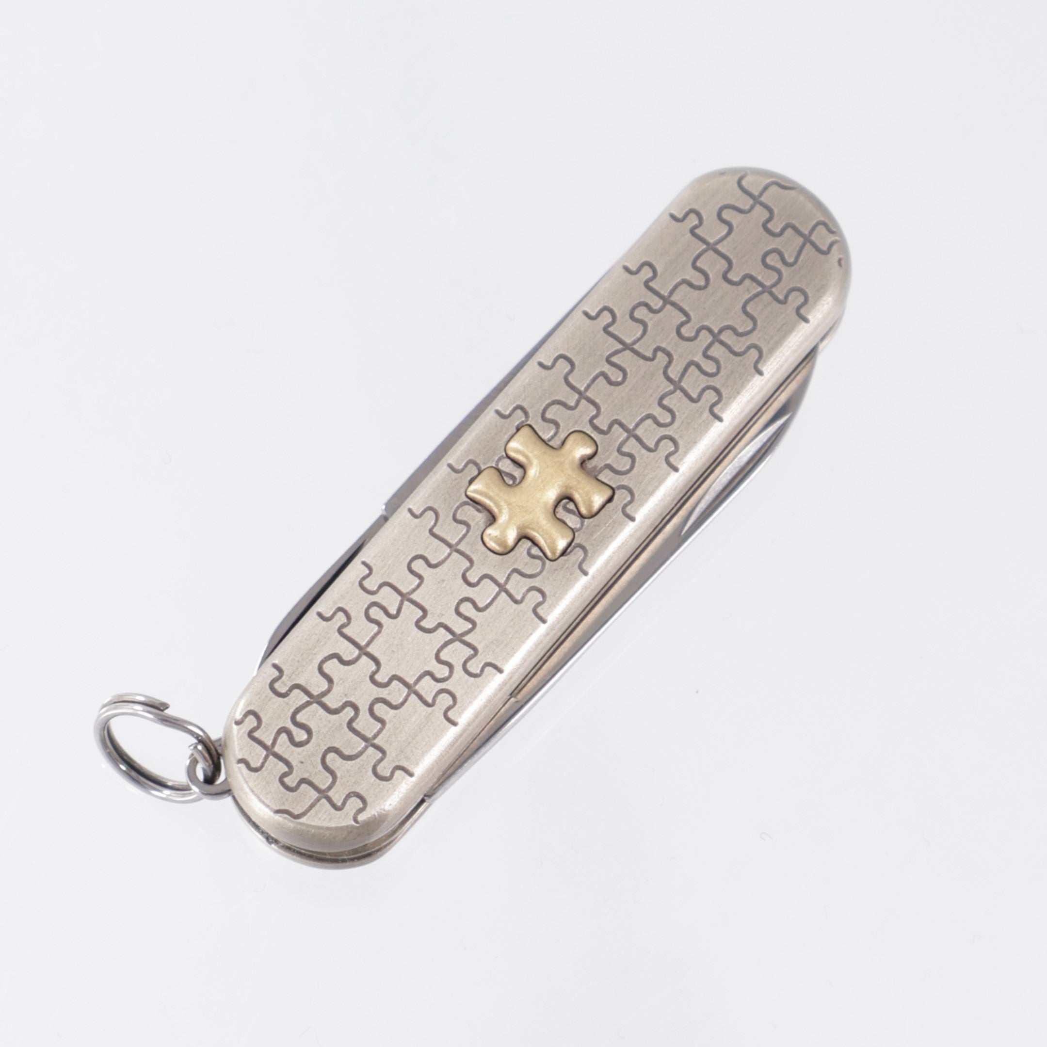 Michael Zieba Custom Cast Victorinox Classic SD - The Puzzle