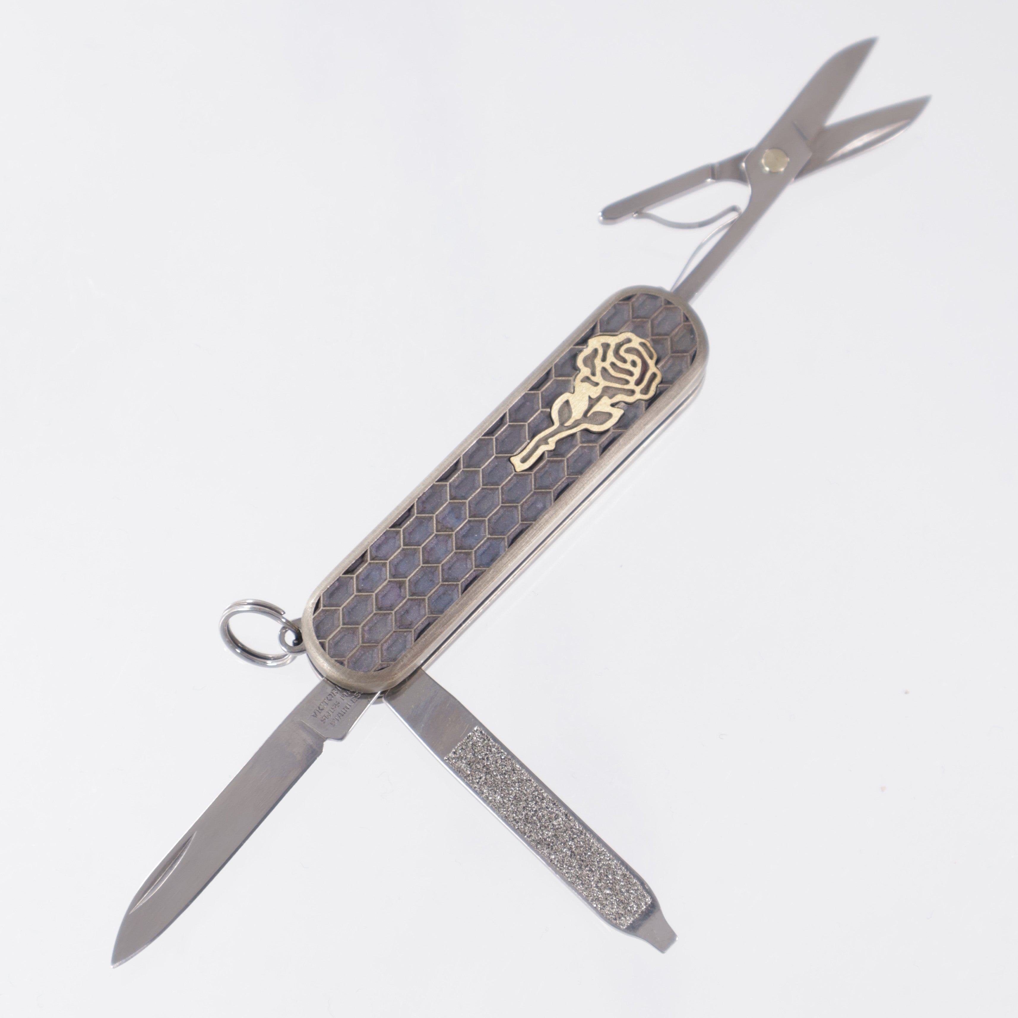 Michael Zieba Custom Cast Victorinox Classic SD - The Rose