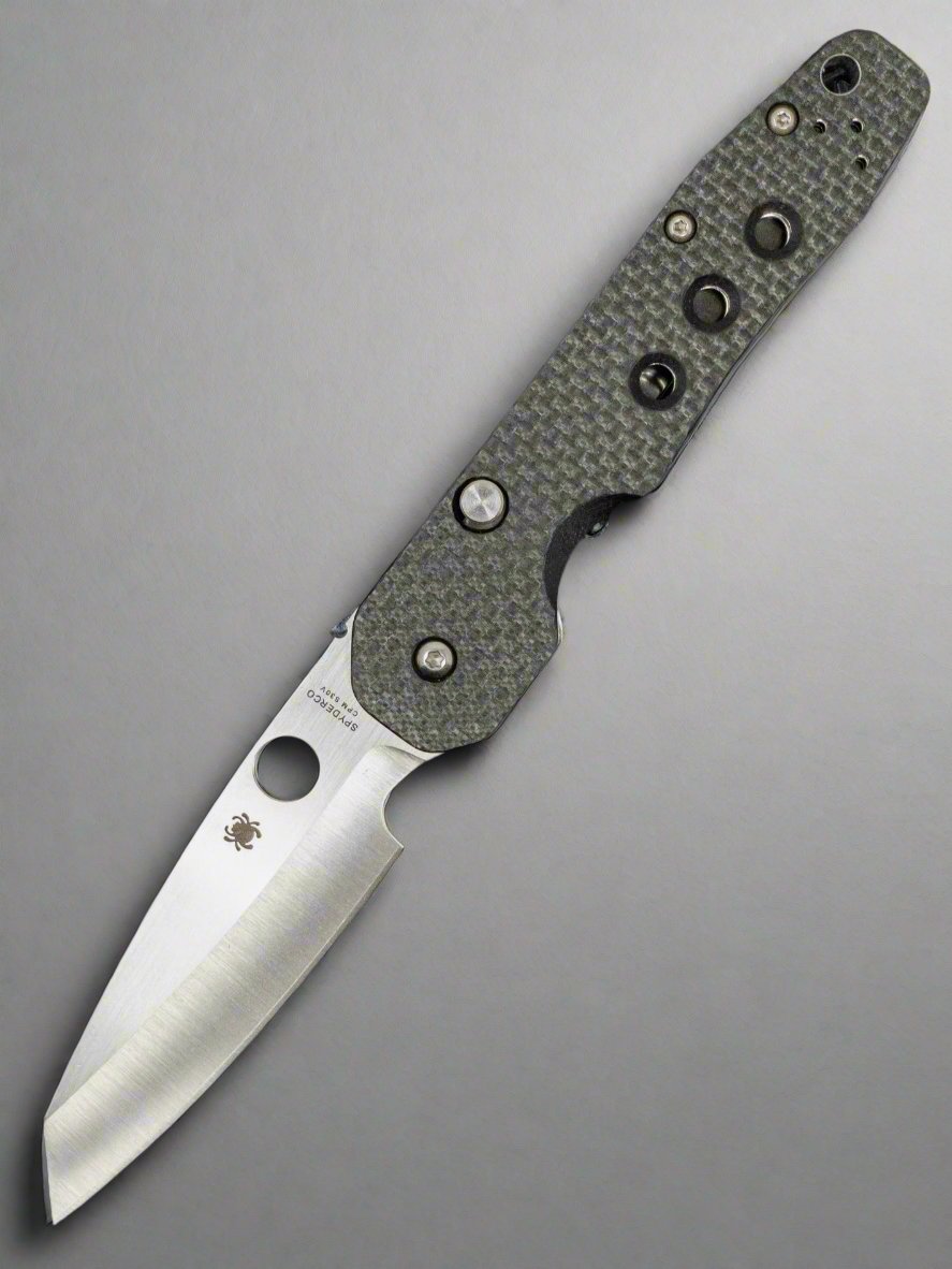 Spyderco Smock Compression Lock S30v CF C240CFP